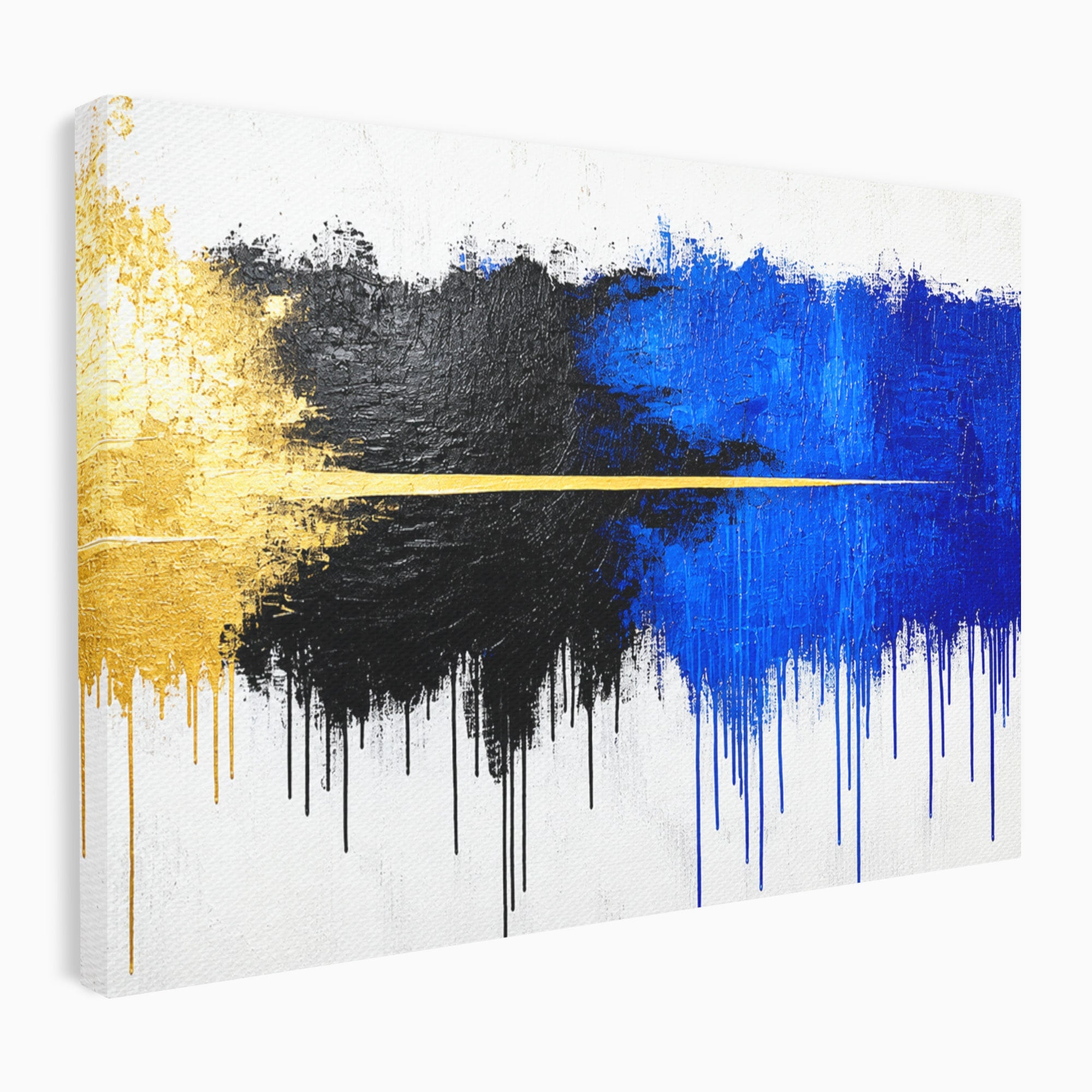 Tablou Canvas Premium LuxCanva® C1383, Impactul Culorilor, Abstract, Modern, Arta Contemporana, Living, Birou, Culori Vibrante