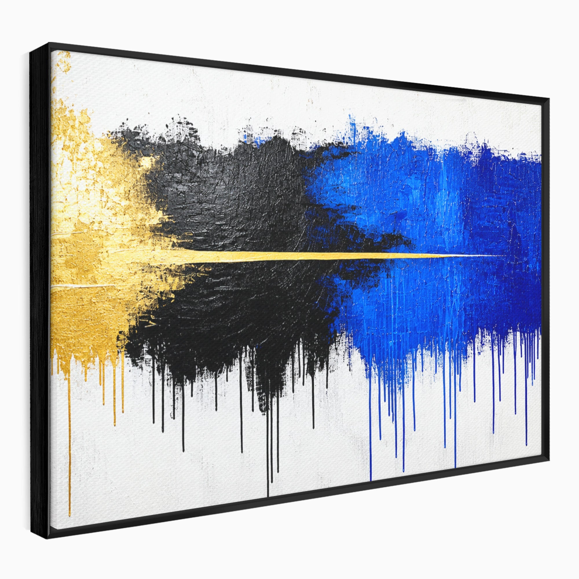 Tablou Canvas Premium LuxCanva® C1383, Impactul Culorilor, Abstract, Modern, Arta Contemporana, Living, Birou, Culori Vibrante