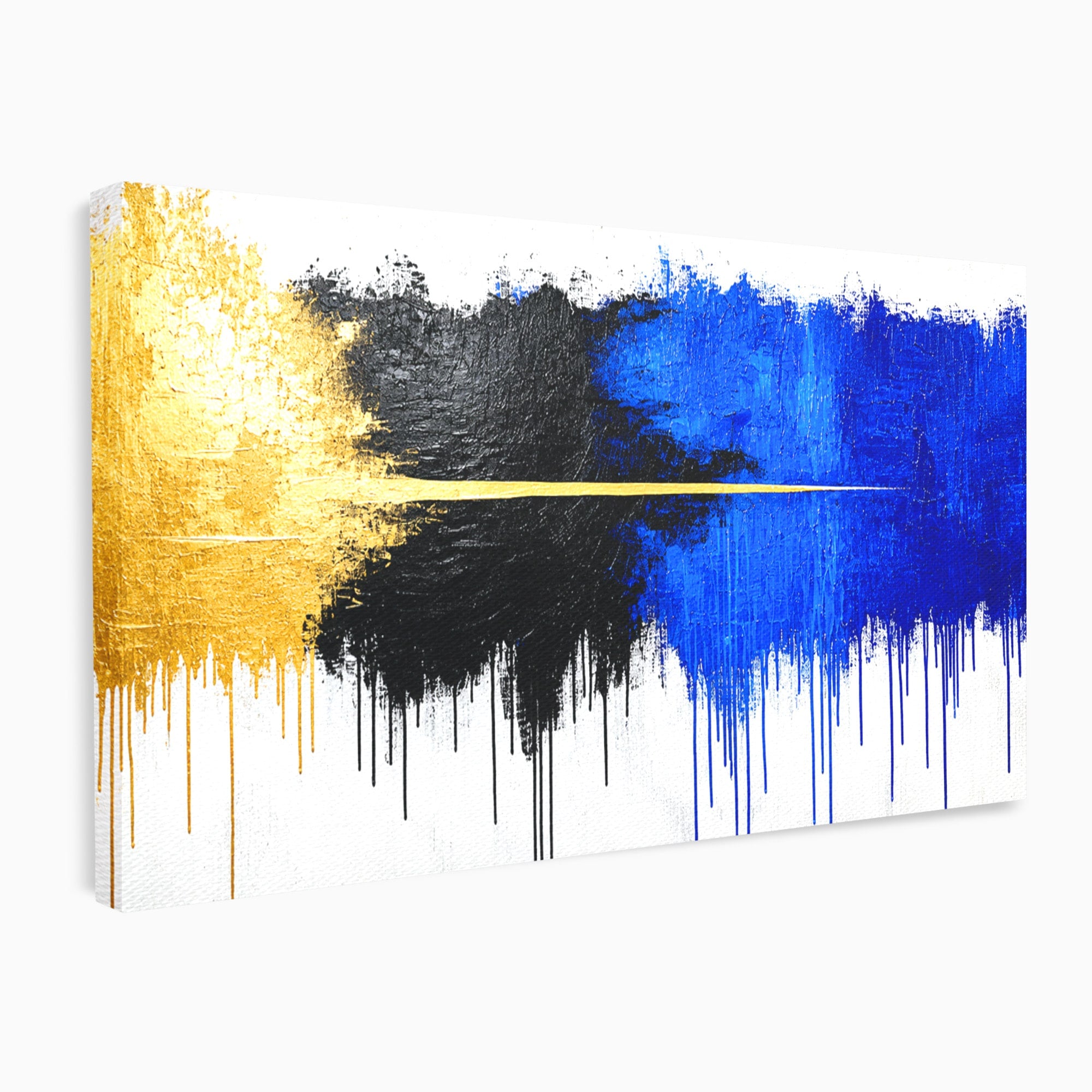 Tablou Canvas Premium LuxCanva® C1383, Impactul Culorilor, Abstract, Modern, Arta Contemporana, Living, Birou, Culori Vibrante