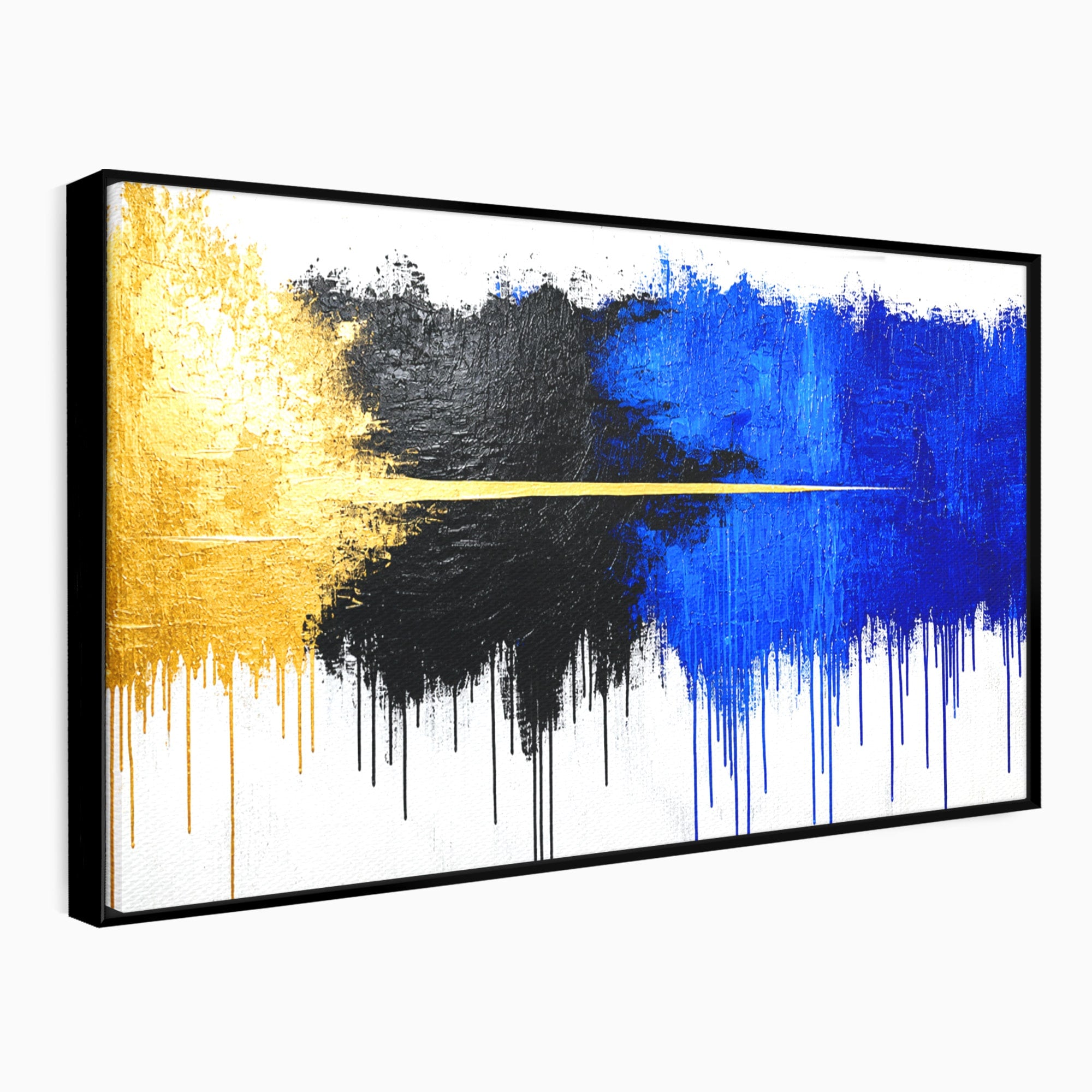 Tablou Canvas Premium LuxCanva® C1383, Impactul Culorilor, Abstract, Modern, Arta Contemporana, Living, Birou, Culori Vibrante