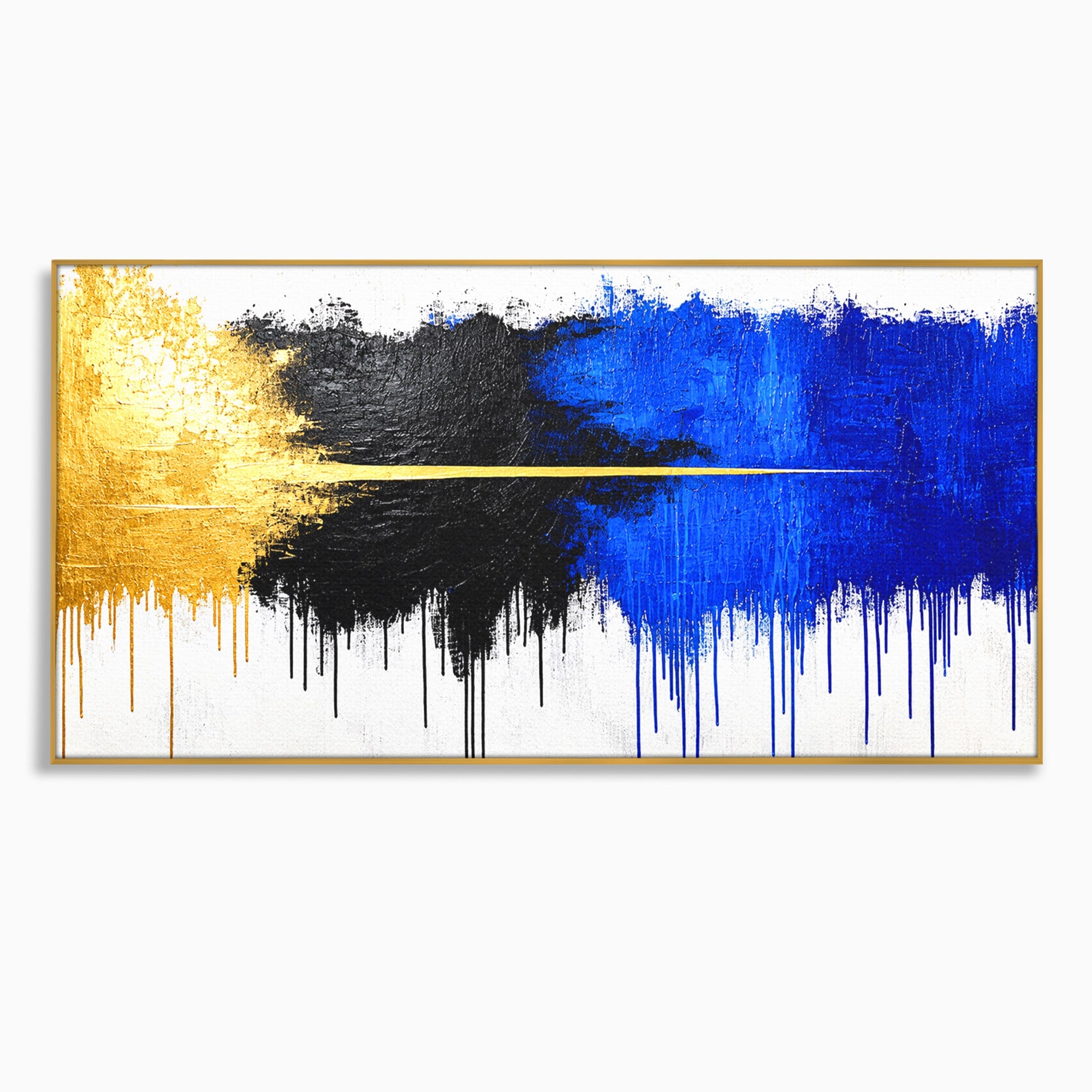 Tablou Canvas Premium LuxCanva® C1383, Impactul Culorilor, Abstract, Modern, Arta Contemporana, Living, Birou, Culori Vibrante