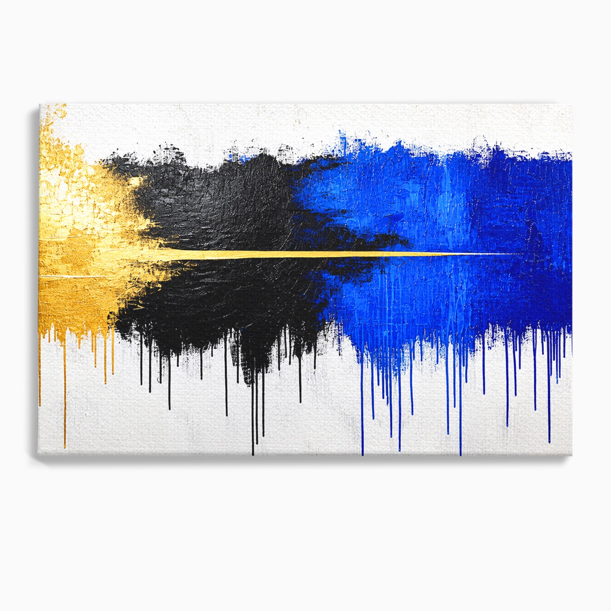 Tablou Canvas Premium LuxCanva® C1383, Impactul Culorilor, Abstract, Modern, Arta Contemporana, Living, Birou, Culori Vibrante