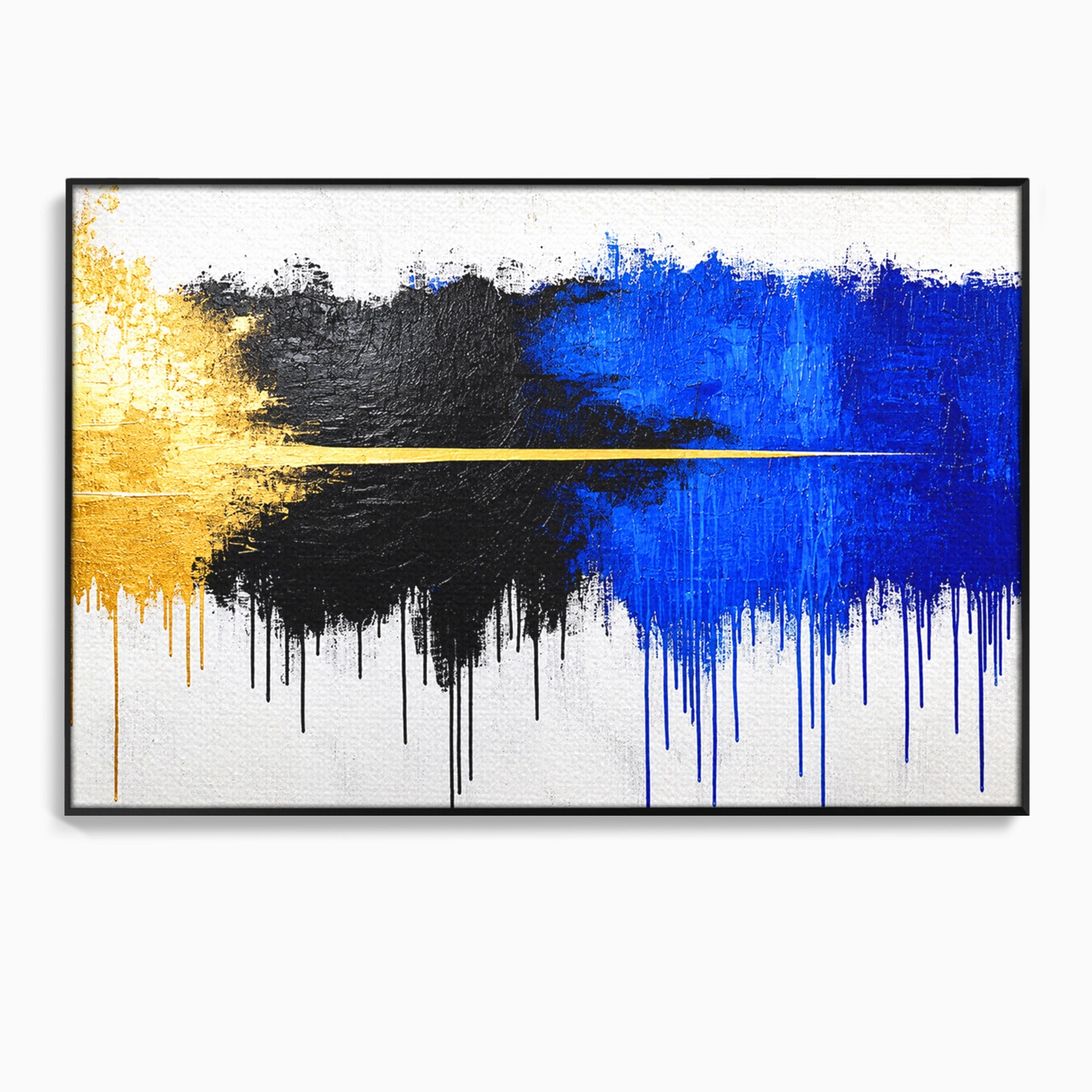 Tablou Canvas Premium LuxCanva® C1383, Impactul Culorilor, Abstract, Modern, Arta Contemporana, Living, Birou, Culori Vibrante