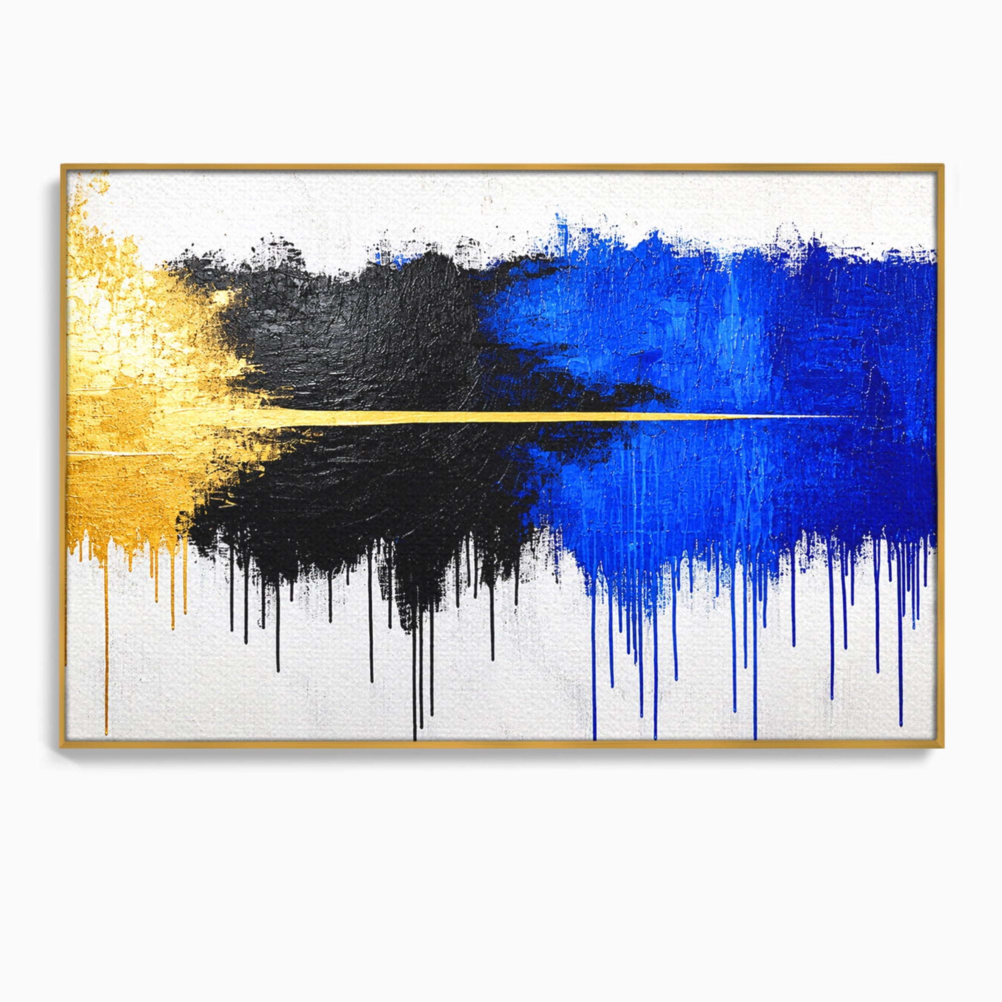 Tablou Canvas Premium LuxCanva® C1383, Impactul Culorilor, Abstract, Modern, Arta Contemporana, Living, Birou, Culori Vibrante