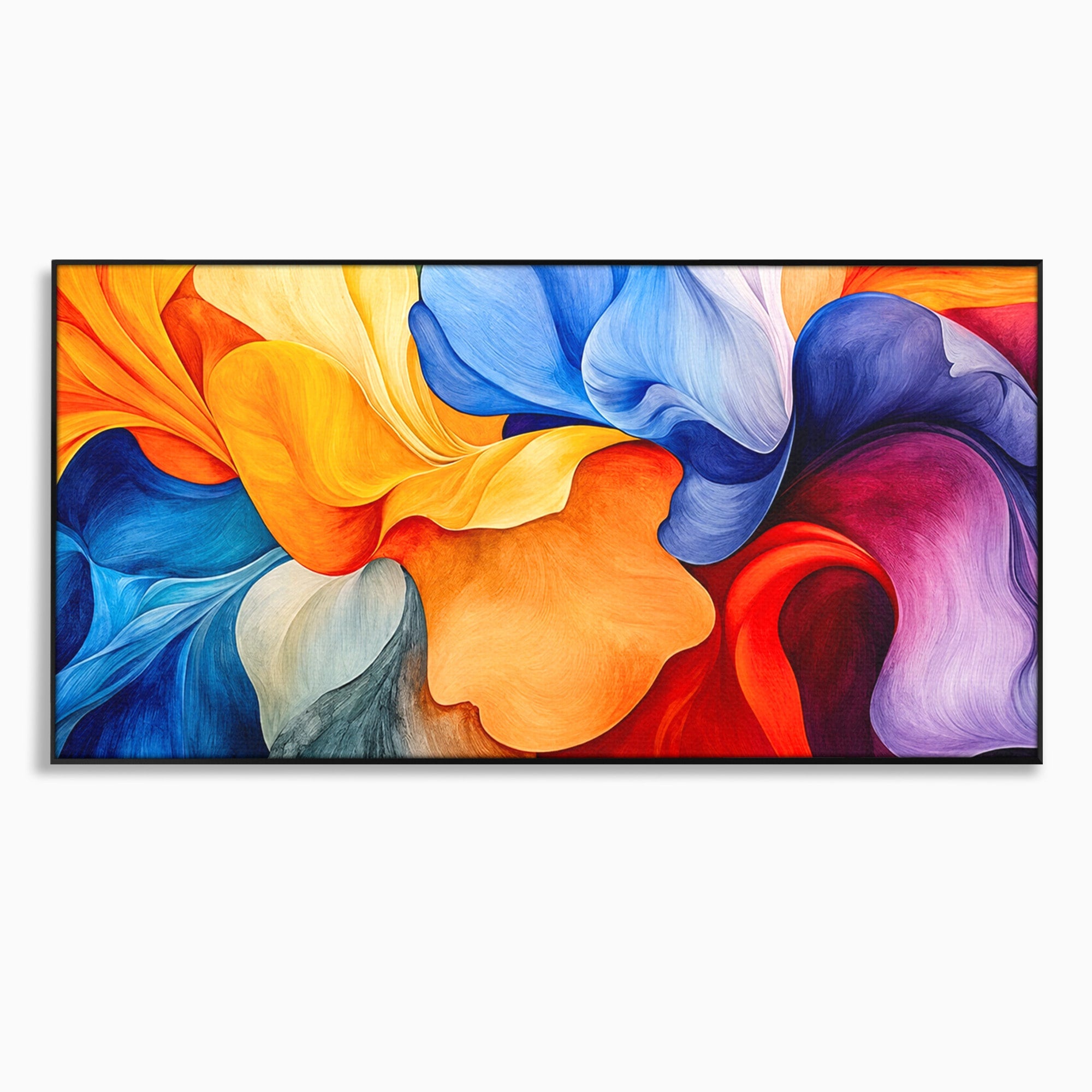 Tablou Canvas Premium LuxCanva® C1387, Fantezie Abstracta, Abstract, Culori, Vibrante, Arta, Living, Culori Vibrante