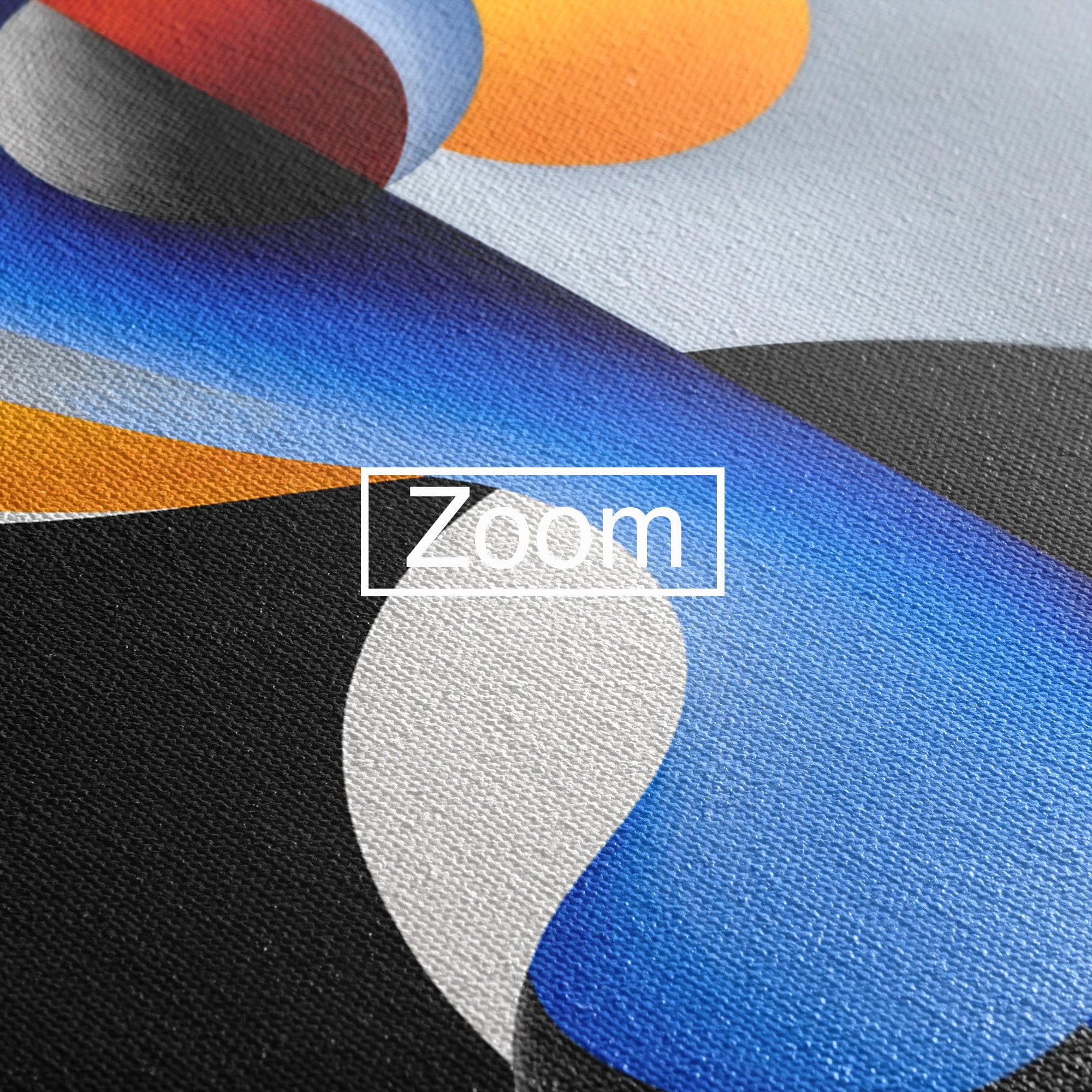 Tablou Canvas Premium LuxCanva® C1388, Forme Abstracte Dinamice, Abstract, Forme, Modern, Arta, Living, Birou, Culori Vibrante