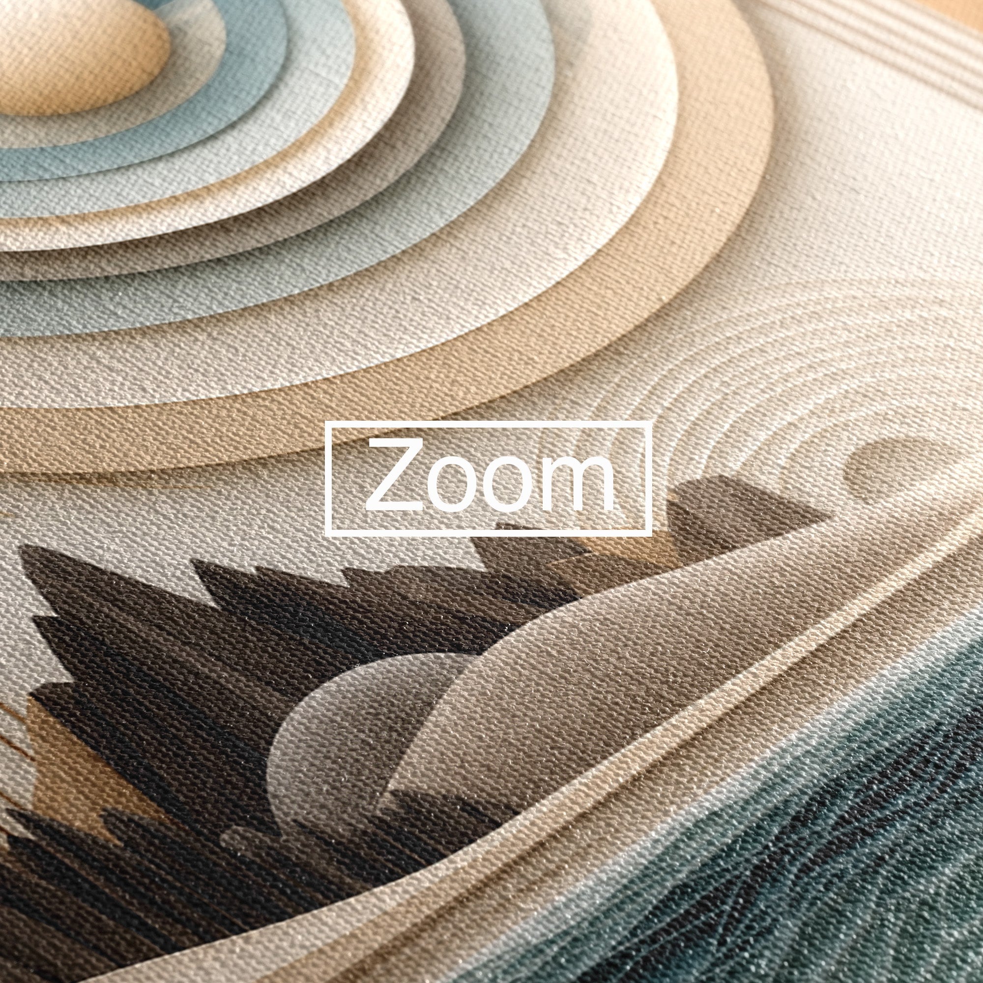 Tablou Canvas Premium LuxCanva® C1391, Peisaj Geometric Abstract, Peisaj, Abstract, Geometric, Modern, Birou, Culori Vibrante