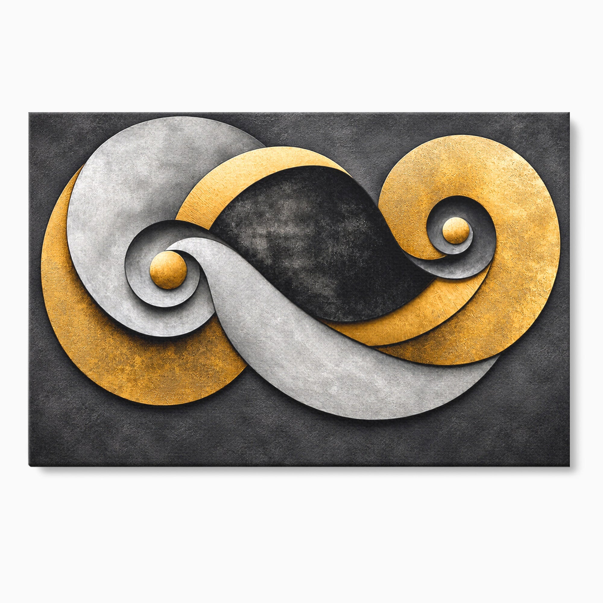 Tablou Canvas Premium LuxCanva® C1392, Simbol Infinit Abstract, Infinit, Abstract, Modern, Arta, Birou, Culori Vibrante