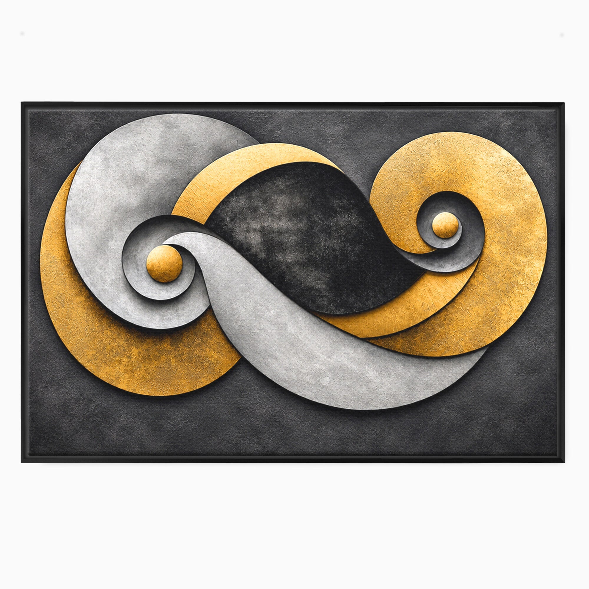 Tablou Canvas Premium LuxCanva® C1392, Simbol Infinit Abstract, Infinit, Abstract, Modern, Arta, Birou, Culori Vibrante