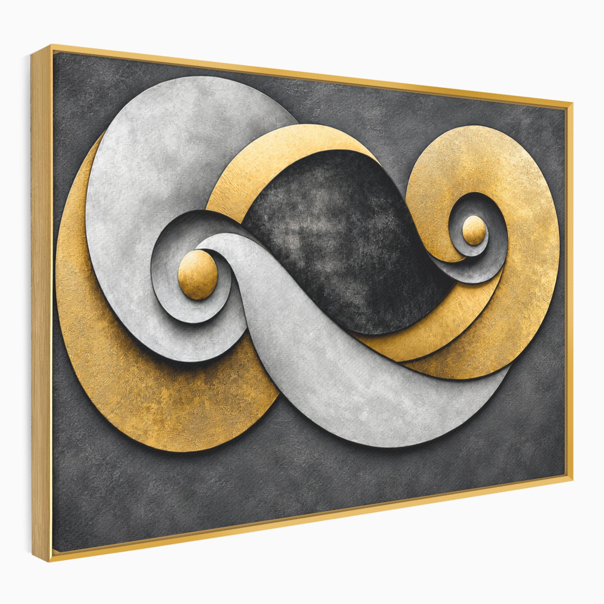 Tablou Canvas Premium LuxCanva® C1392, Simbol Infinit Abstract, Infinit, Abstract, Modern, Arta, Birou, Culori Vibrante