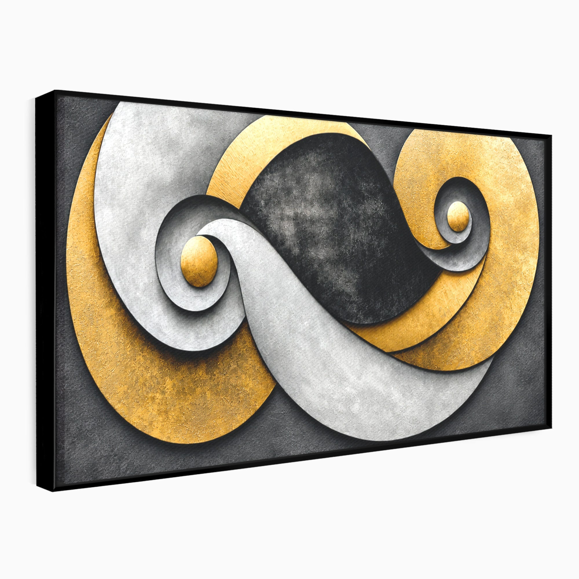 Tablou Canvas Premium LuxCanva® C1392, Simbol Infinit Abstract, Infinit, Abstract, Modern, Arta, Birou, Culori Vibrante