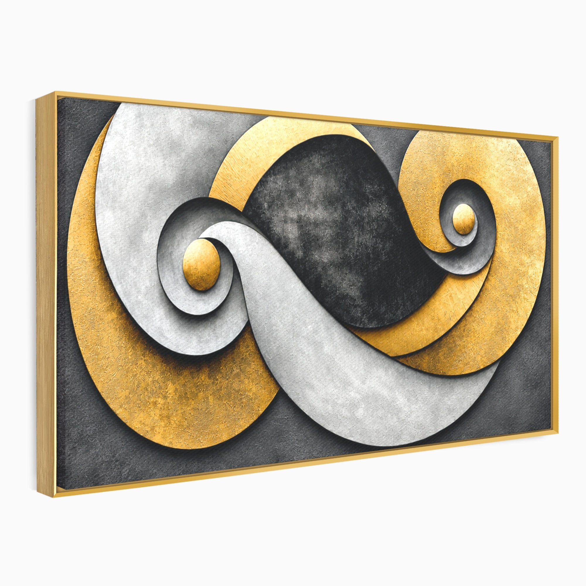 Tablou Canvas Premium LuxCanva® C1392, Simbol Infinit Abstract, Infinit, Abstract, Modern, Arta, Birou, Culori Vibrante