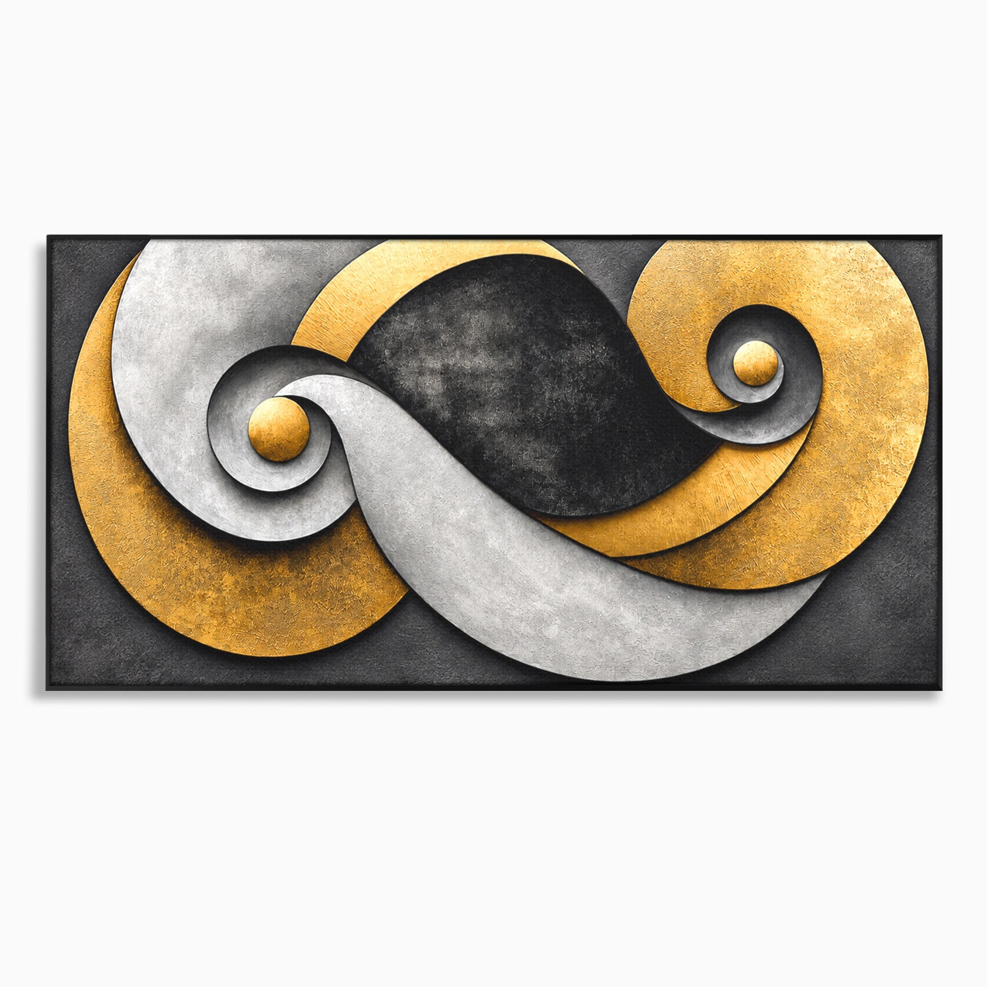 Tablou Canvas Premium LuxCanva® C1392, Simbol Infinit Abstract, Infinit, Abstract, Modern, Arta, Birou, Culori Vibrante