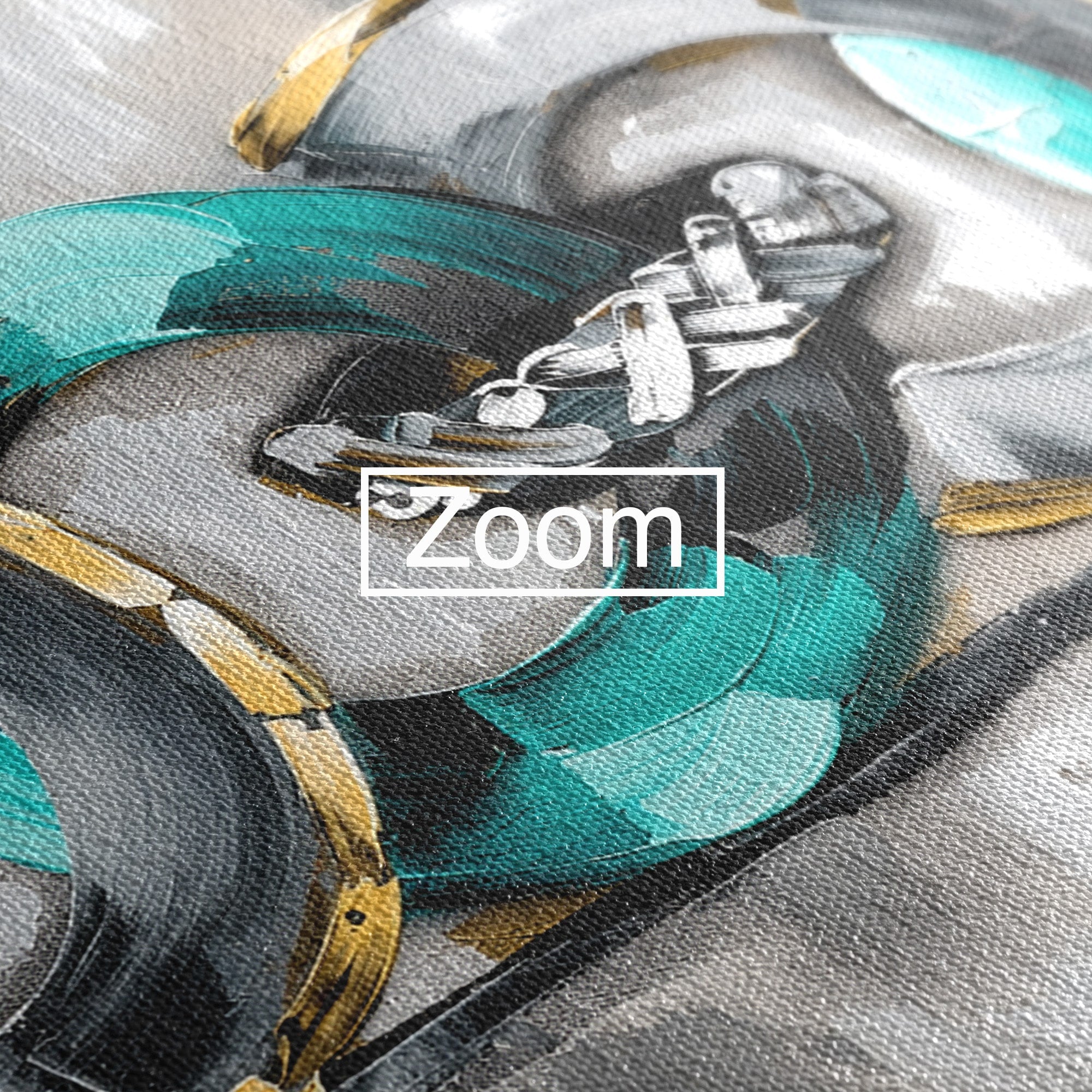 Tablou Canvas Premium LuxCanva® C1398, Inele Abstracte, Abstract, Inele, Modern, Birou, Living, Culori Vibrante