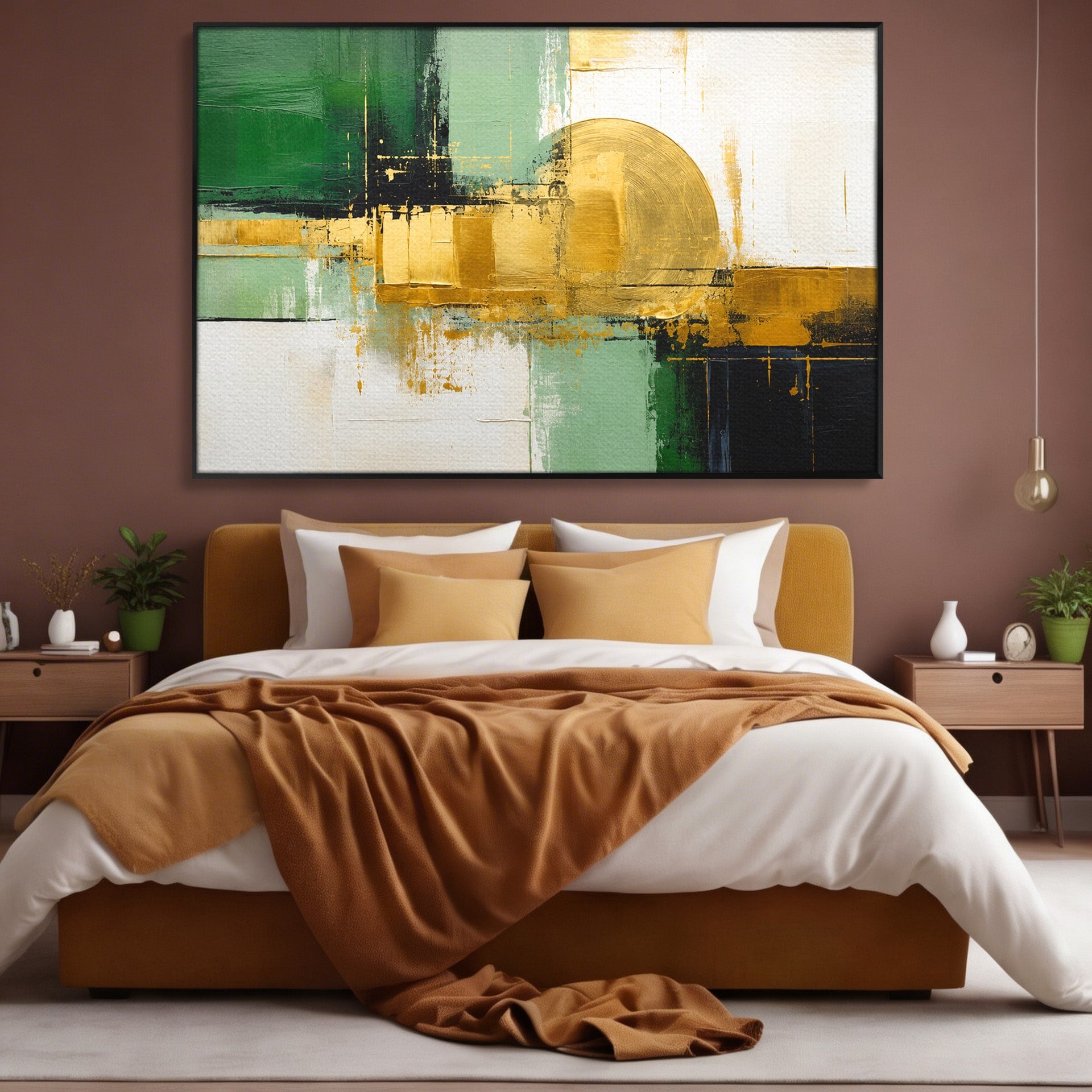 Tablou Canvas Premium LuxCanva® C1405, Armonie Abstracta, Abstract, Modern, Living, Birou, Arta Contemporana, Culori Vibrante