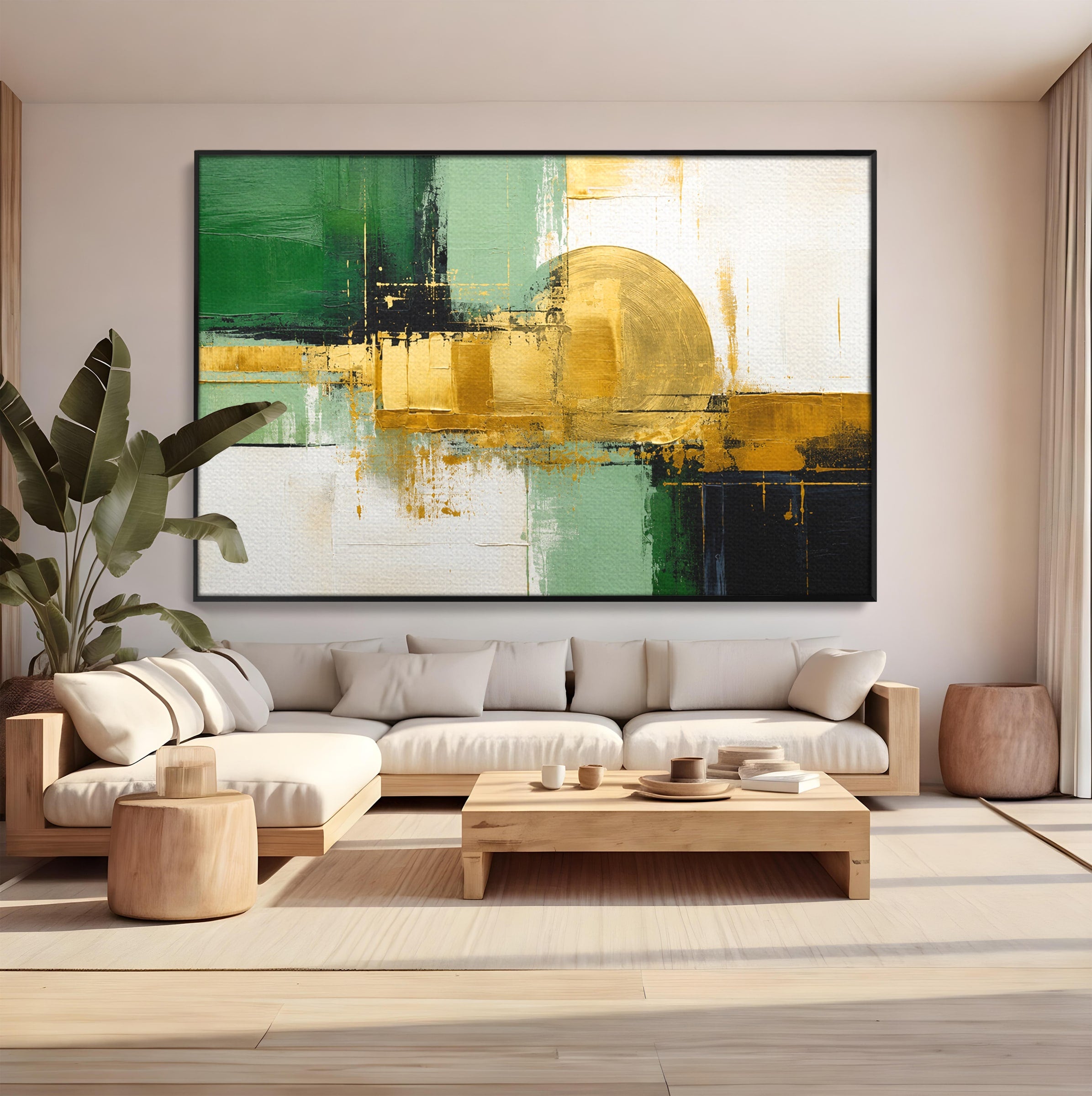 Tablou Canvas Premium LuxCanva® C1405, Armonie Abstracta, Abstract, Modern, Living, Birou, Arta Contemporana, Culori Vibrante