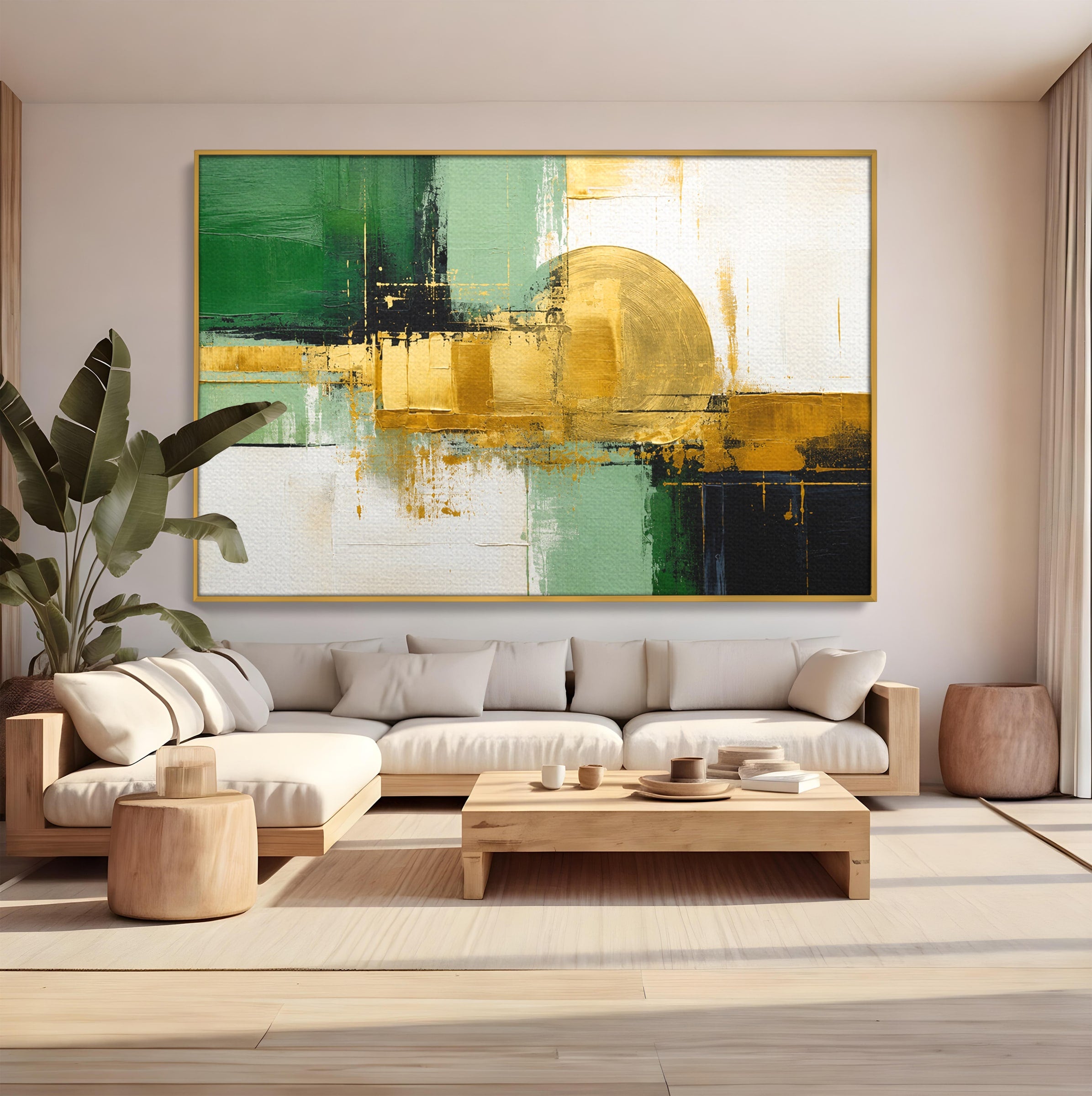 Tablou Canvas Premium LuxCanva® C1405, Armonie Abstracta, Abstract, Modern, Living, Birou, Arta Contemporana, Culori Vibrante