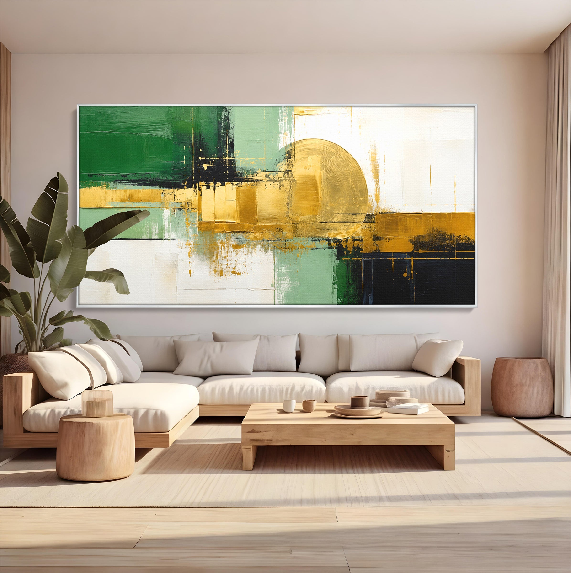 Tablou Canvas Premium LuxCanva® C1405, Armonie Abstracta, Abstract, Modern, Living, Birou, Arta Contemporana, Culori Vibrante