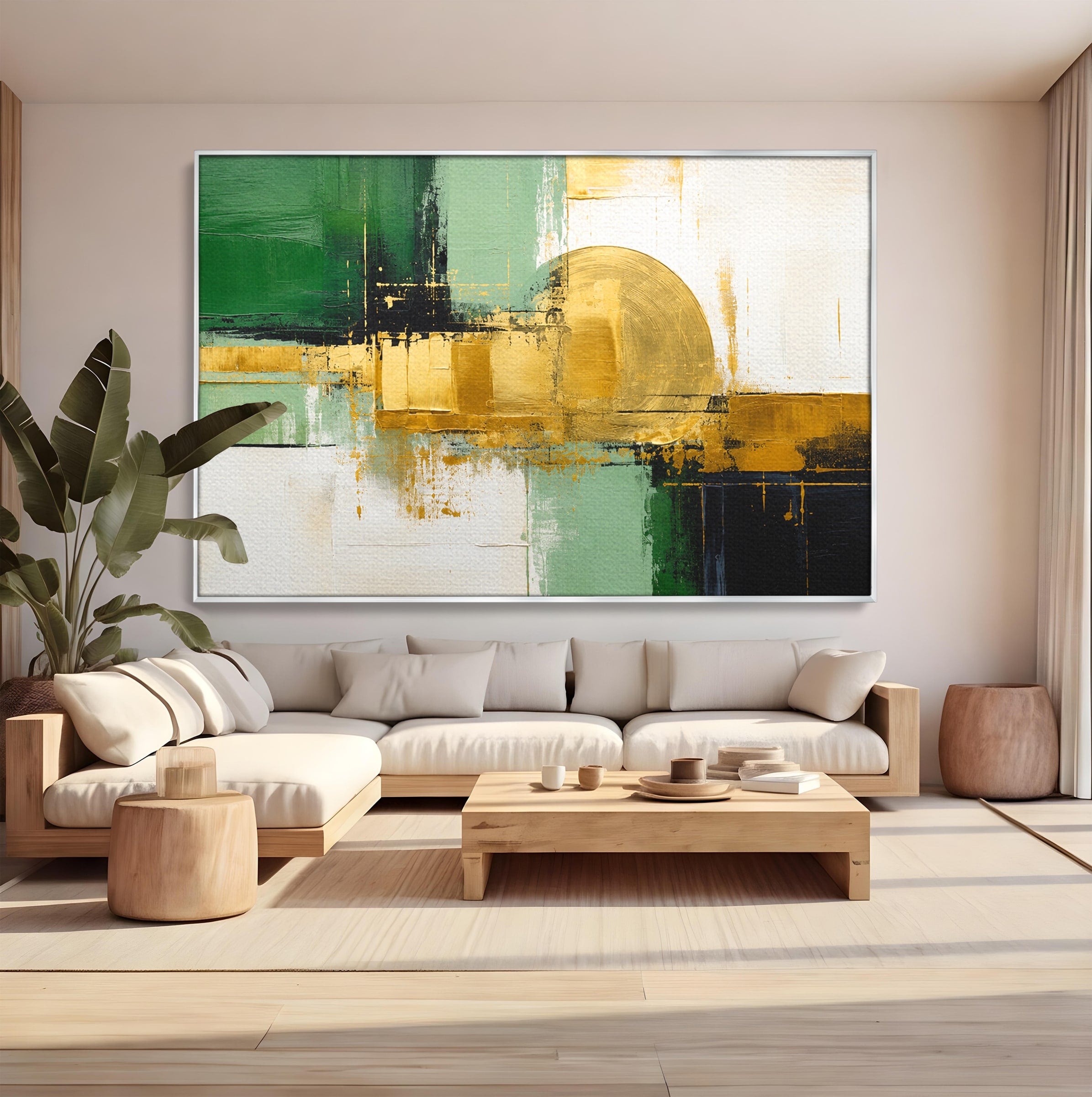 Tablou Canvas Premium LuxCanva® C1405, Armonie Abstracta, Abstract, Modern, Living, Birou, Arta Contemporana, Culori Vibrante