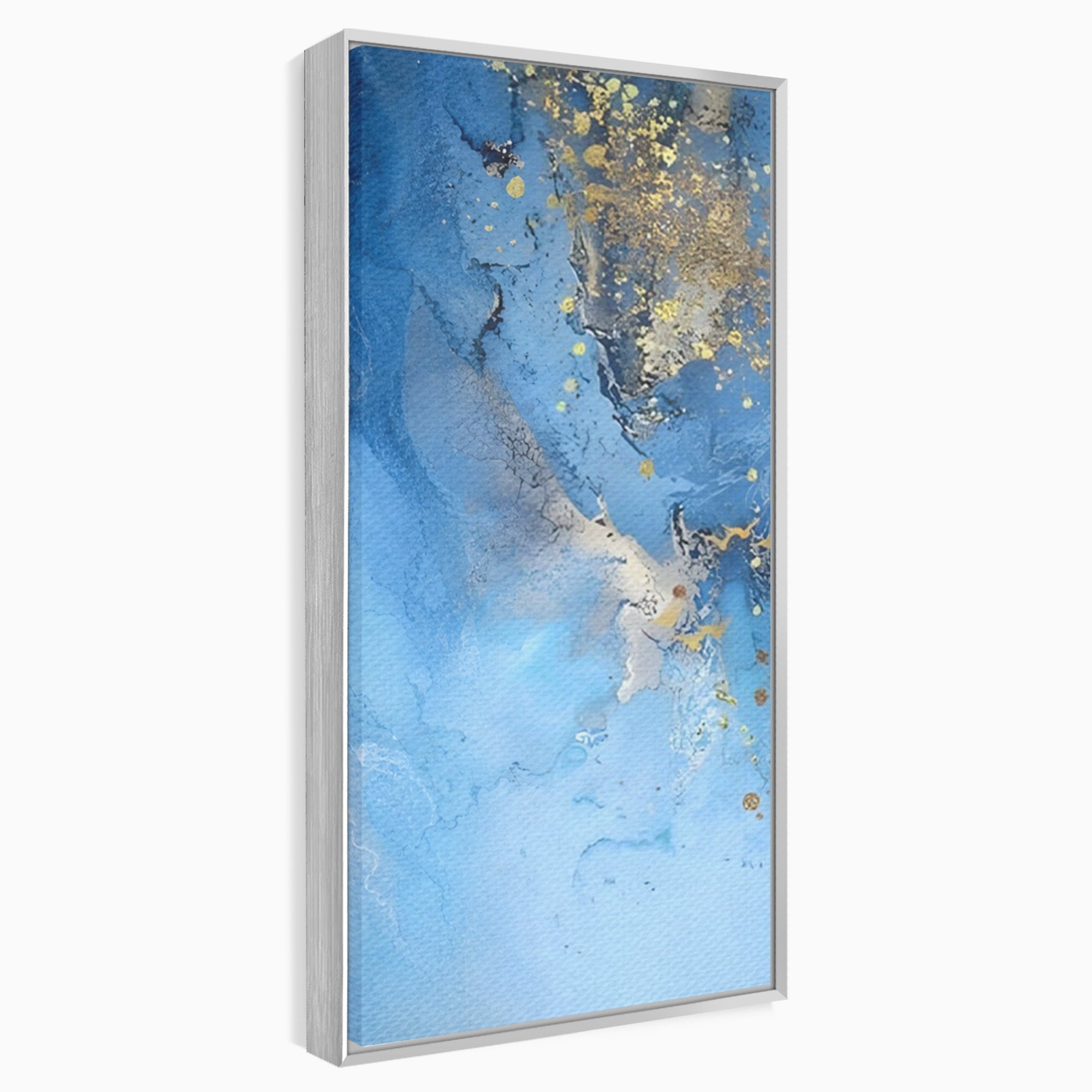 Set 2 Tablouri Canvas Premium LuxCanva® C2-1014, Pasari Pe Cer, Abstract, Culori, Living, Dormitor, Birou, Relaxare, Culori Vibrante