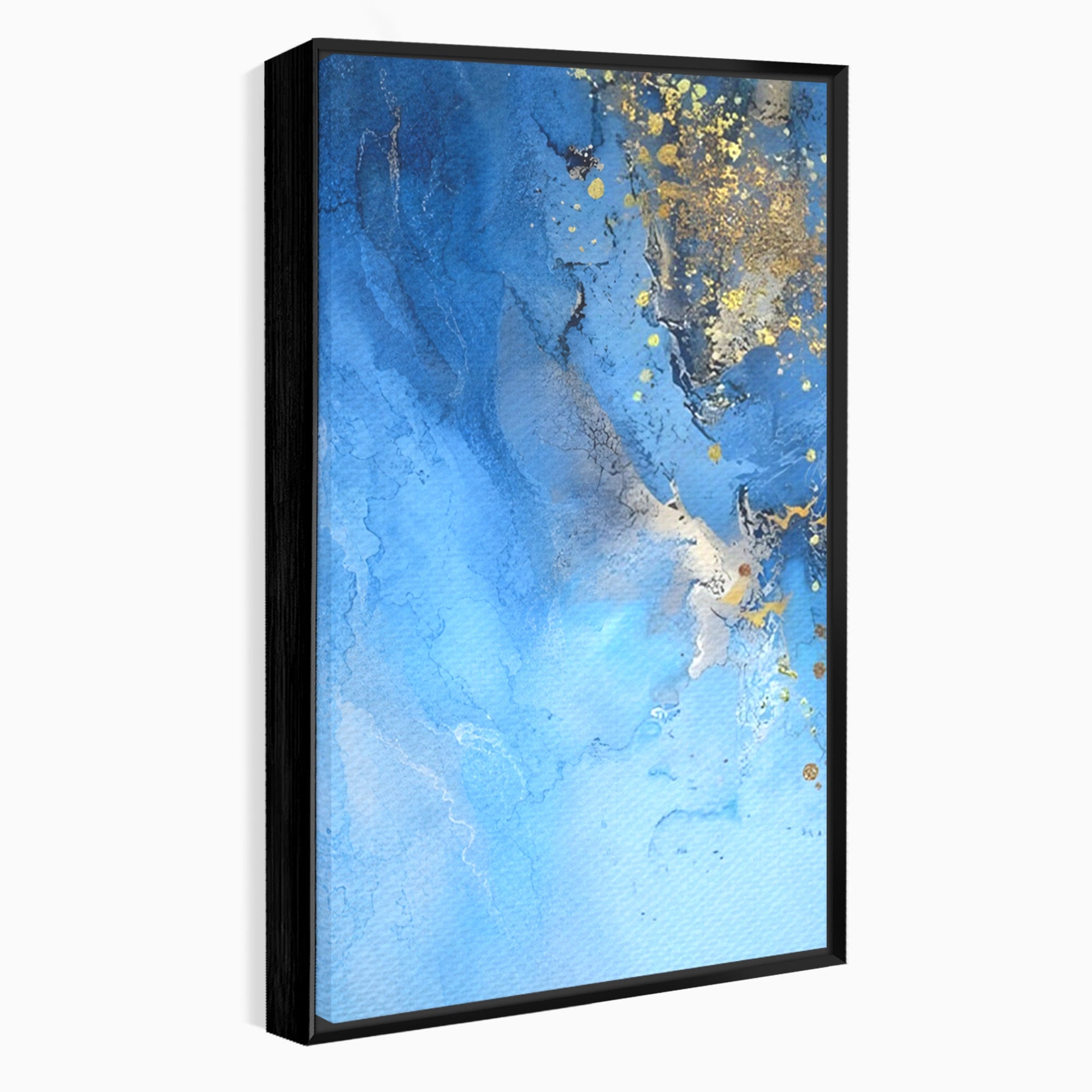 Set 2 Tablouri Canvas Premium LuxCanva® C2-1014, Pasari Pe Cer, Abstract, Culori, Living, Dormitor, Birou, Relaxare, Culori Vibrante