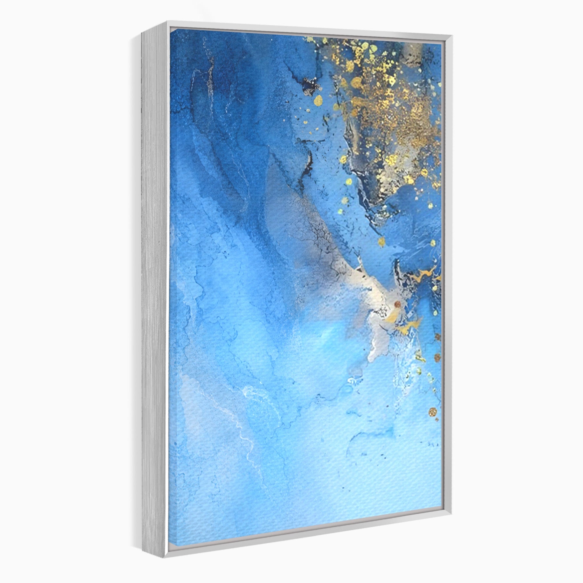 Set 2 Tablouri Canvas Premium LuxCanva® C2-1014, Pasari Pe Cer, Abstract, Culori, Living, Dormitor, Birou, Relaxare, Culori Vibrante