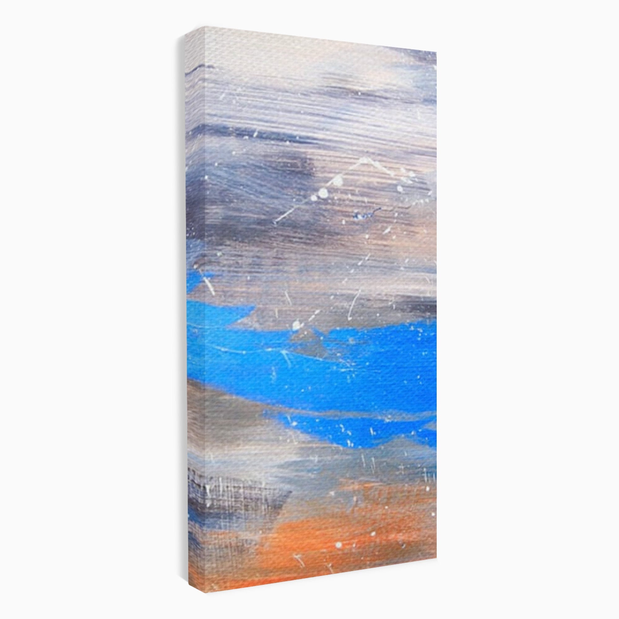 Set 2 Tablouri Canvas Premium LuxCanva® C2-1064, Pictura Abstracta, Abstract, Living Room, Office, Relaxare, Culori Vibrante