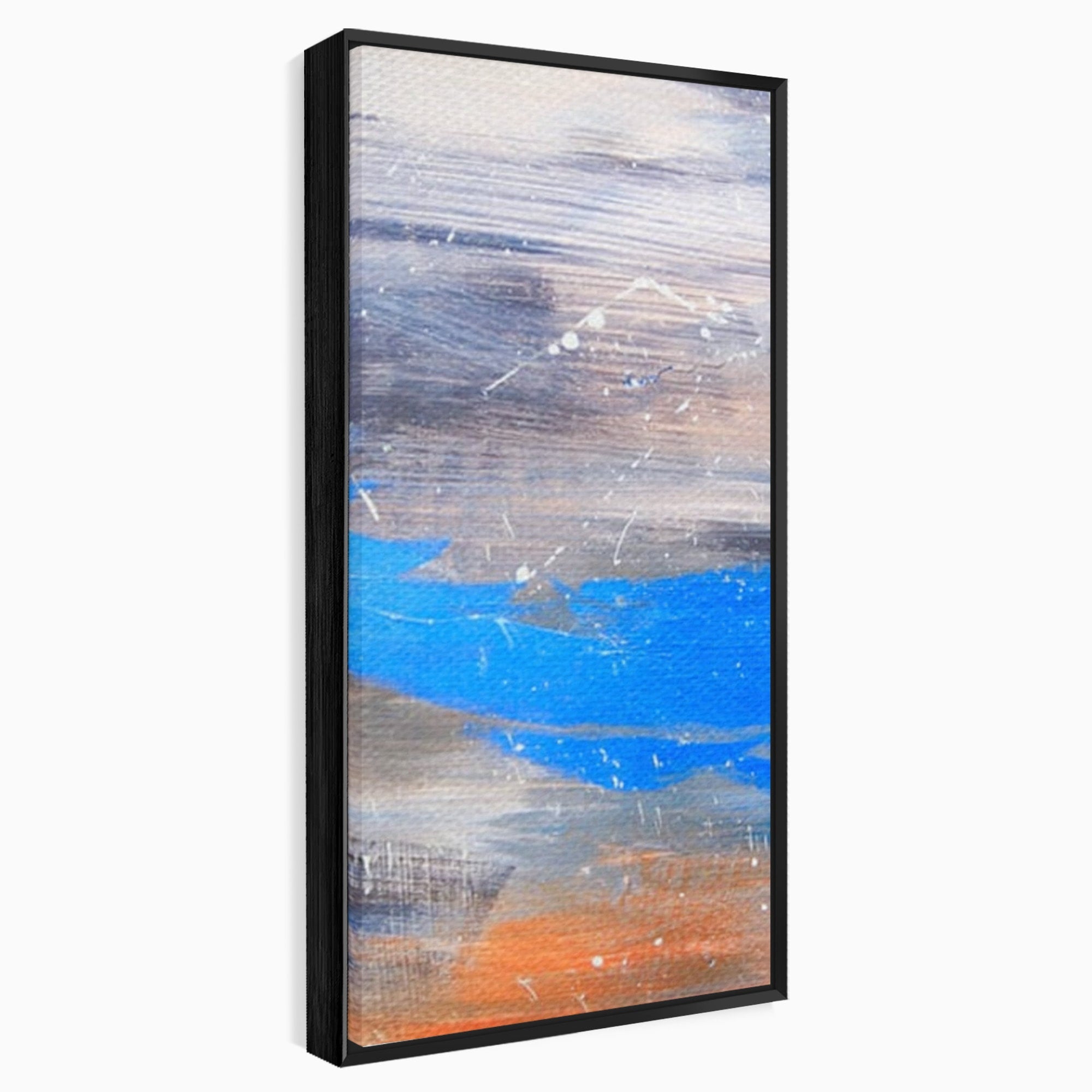 Set 2 Tablouri Canvas Premium LuxCanva® C2-1064, Pictura Abstracta, Abstract, Living Room, Office, Relaxare, Culori Vibrante