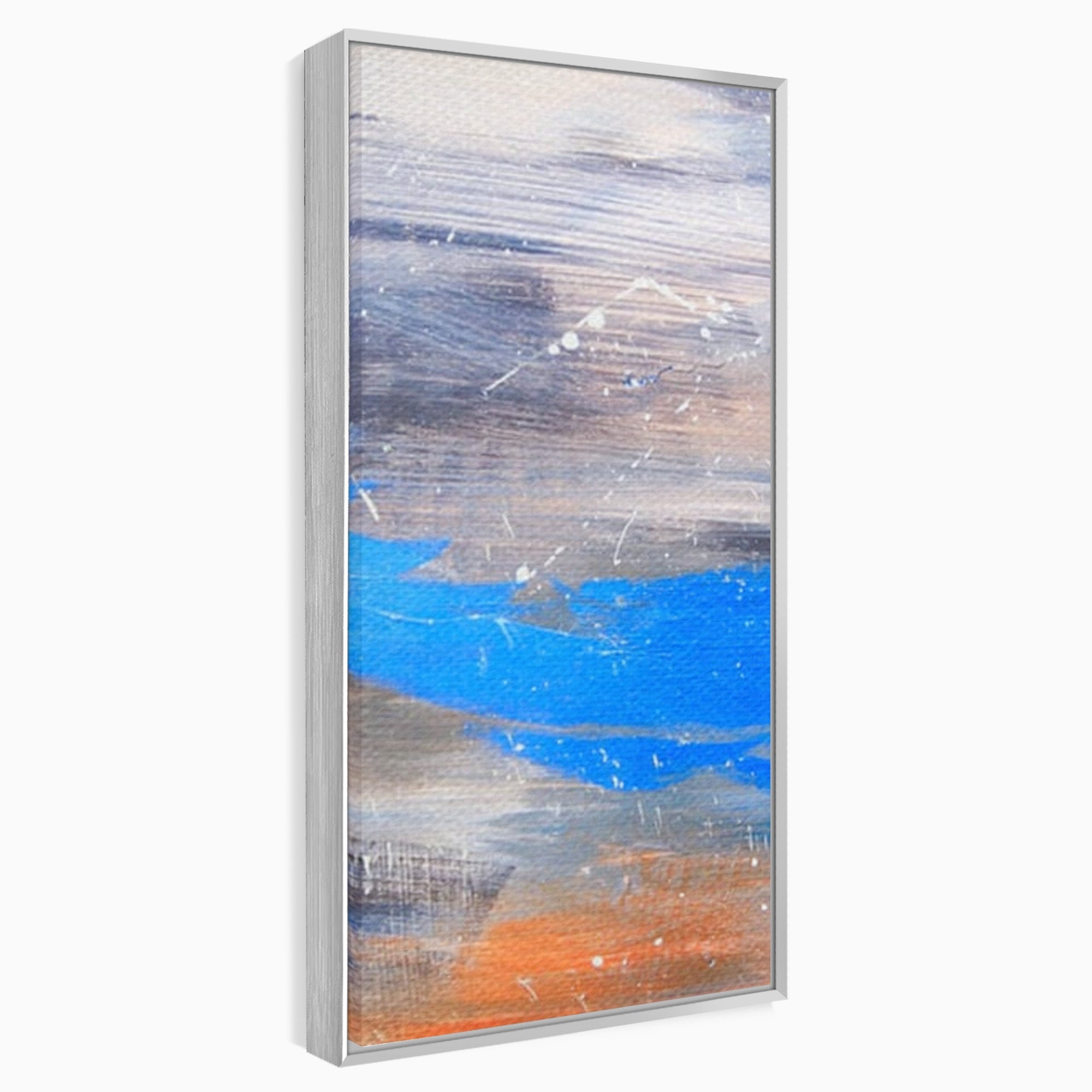 Set 2 Tablouri Canvas Premium LuxCanva® C2-1064, Pictura Abstracta, Abstract, Living Room, Office, Relaxare, Culori Vibrante