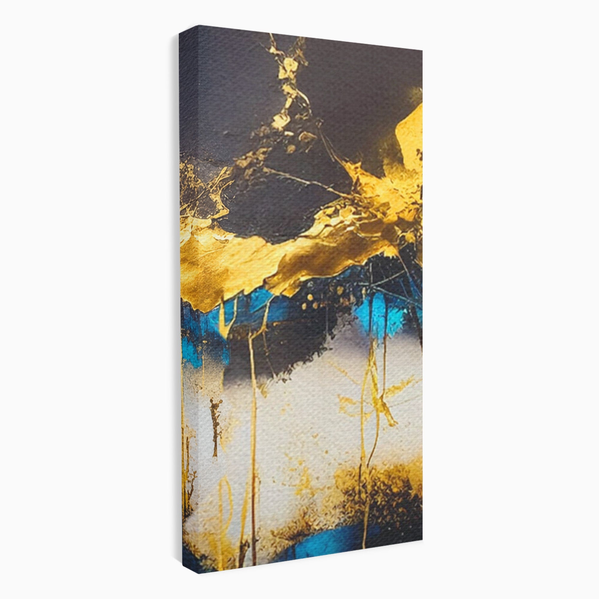 Set 2 Tablouri Canvas Premium LuxCanva® C2-1097, Abstract Marble, Marble, Abstract, Living Room, Bedroom, Relaxare, Culori Vibrante