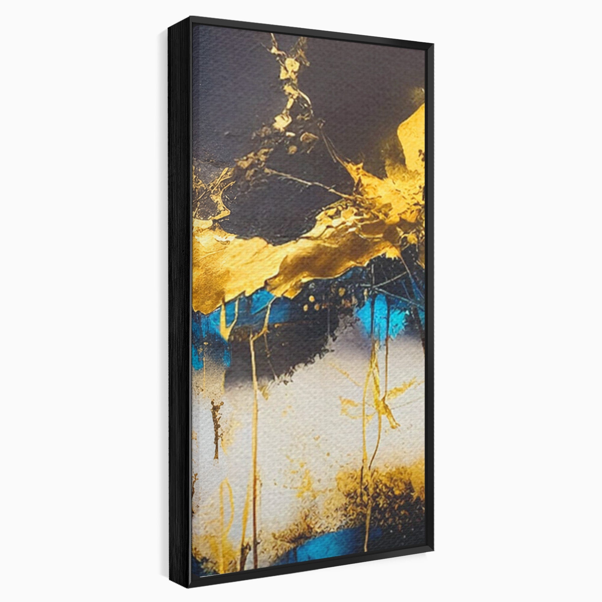Set 2 Tablouri Canvas Premium LuxCanva® C2-1097, Abstract Marble, Marble, Abstract, Living Room, Bedroom, Relaxare, Culori Vibrante