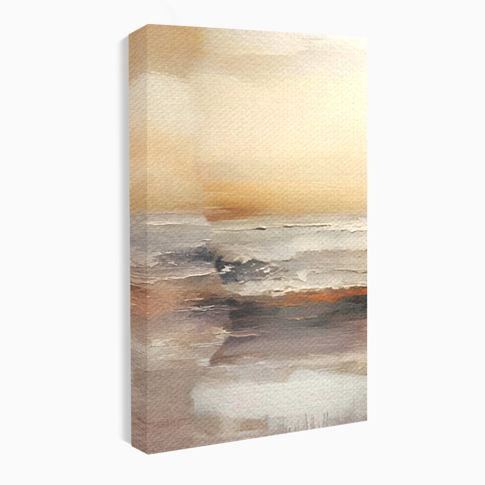 Set 2 Tablouri Canvas Premium LuxCanva® C2-1183, Valurile Marii, Natura, Primavara, Decorativ, Living Room, Culori Vibrante