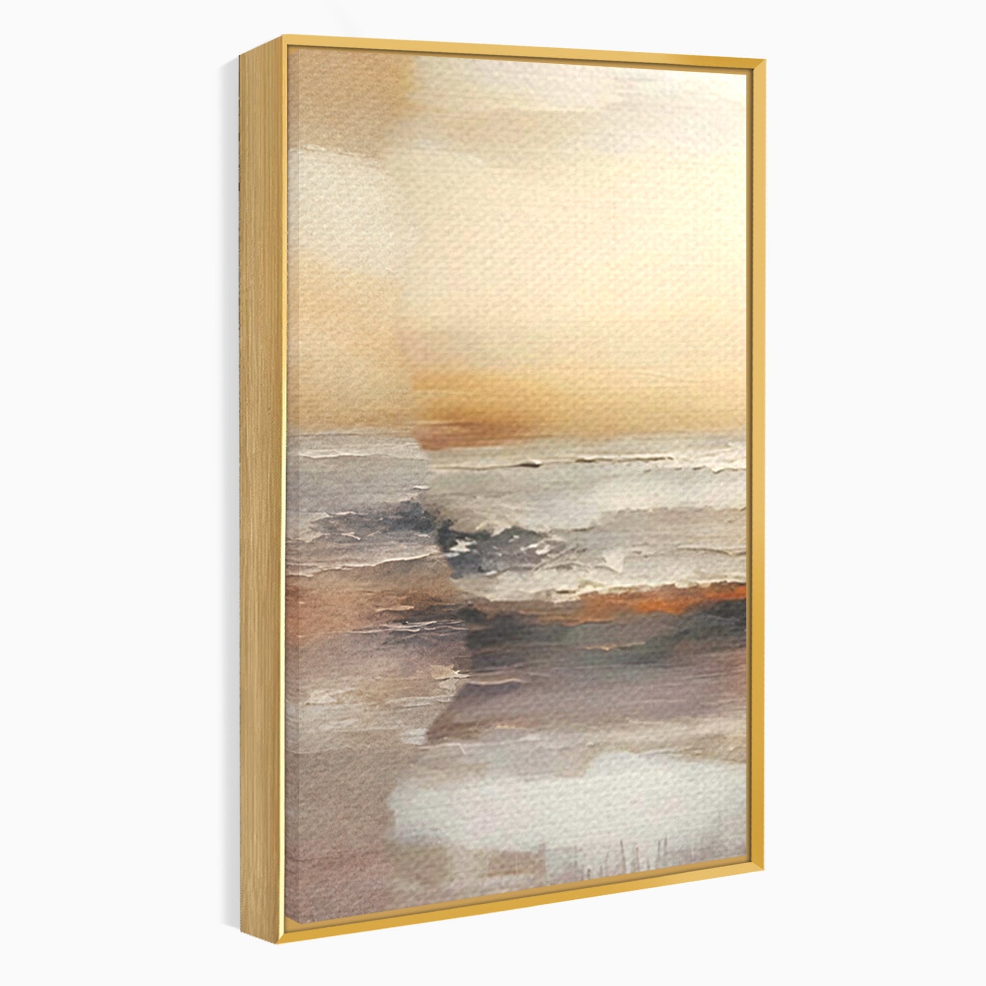 Set 2 Tablouri Canvas Premium LuxCanva® C2-1183, Valurile Marii, Natura, Primavara, Decorativ, Living Room, Culori Vibrante