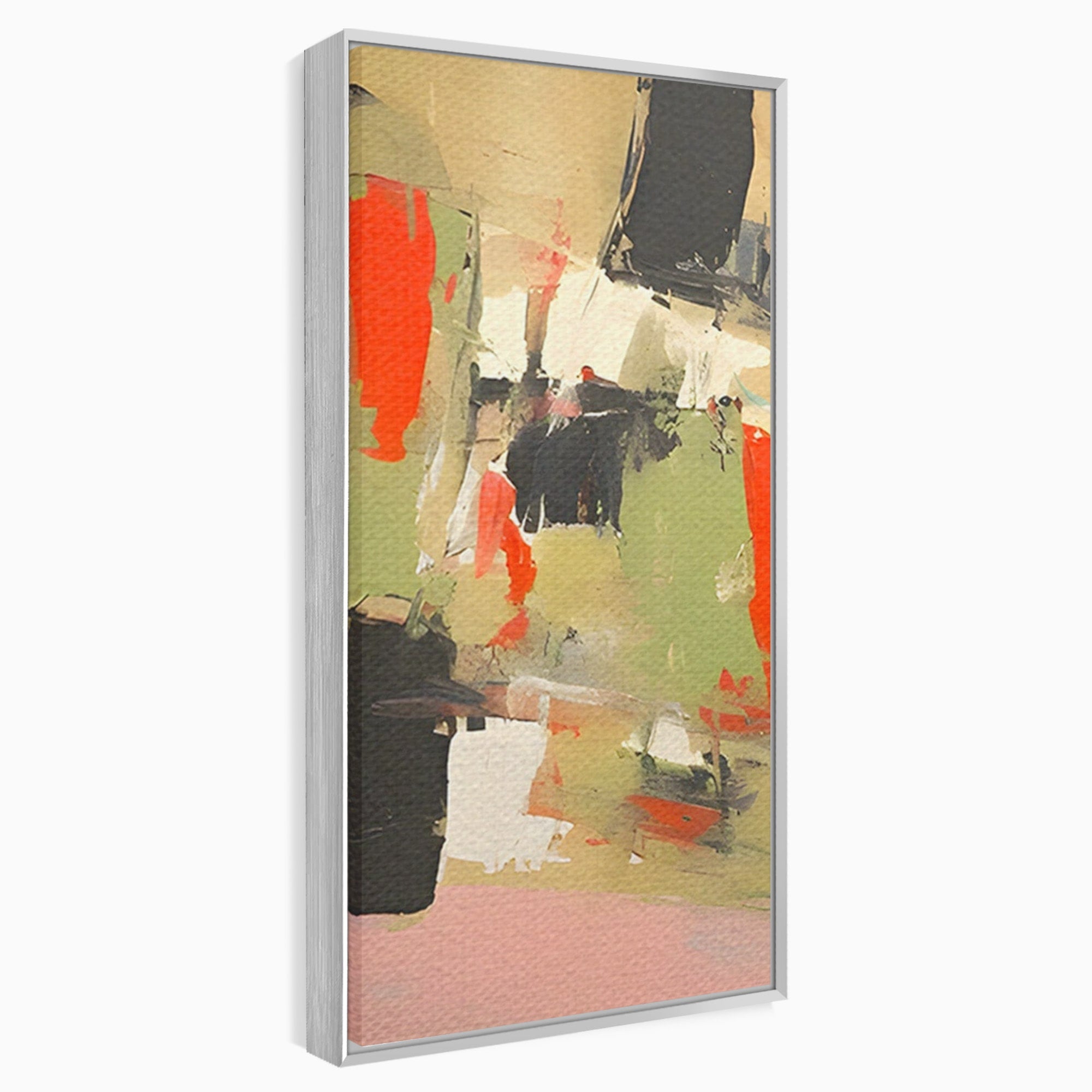 Set 2 Tablouri Canvas Premium LuxCanva® C2-1188, Abstract Contemporan, Abstract, Modern, Arta, Living, Birou, Culori Vibrante
