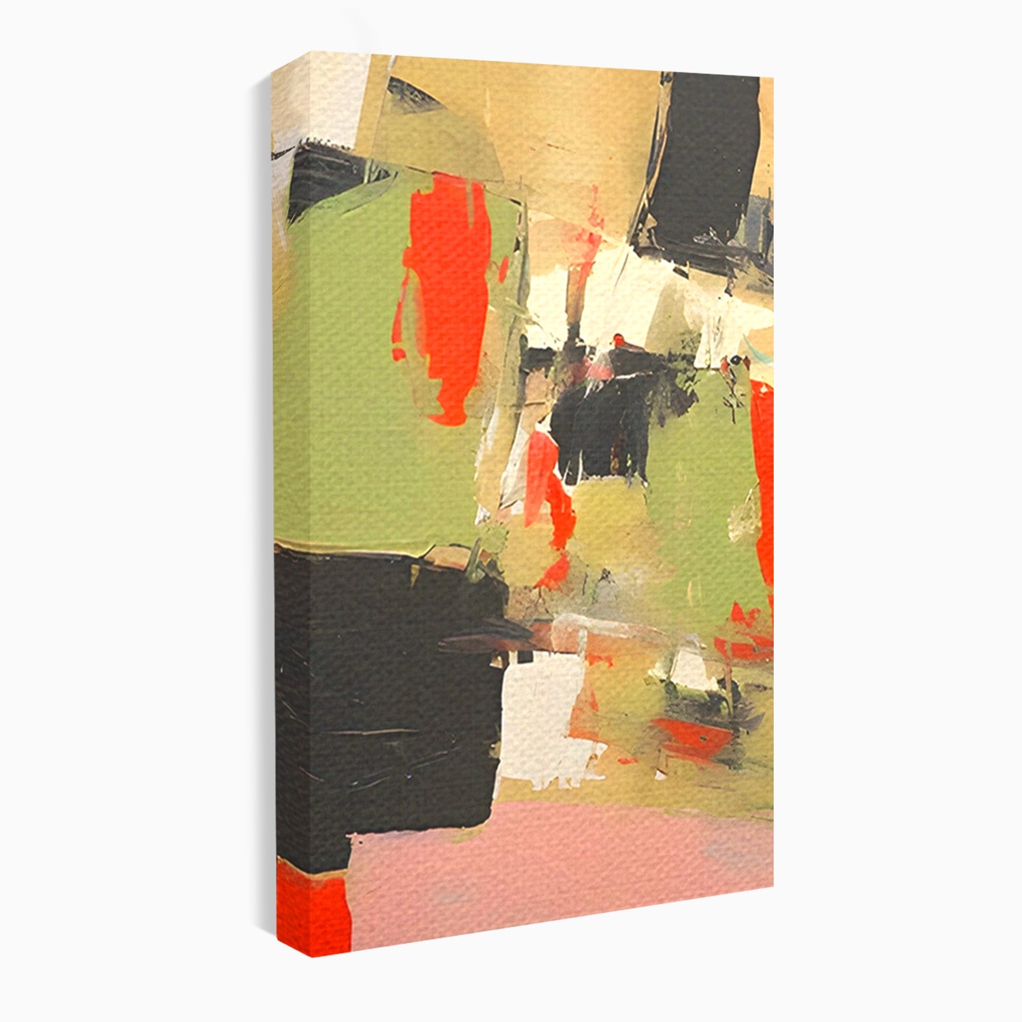 Set 2 Tablouri Canvas Premium LuxCanva® C2-1188, Abstract Contemporan, Abstract, Modern, Arta, Living, Birou, Culori Vibrante