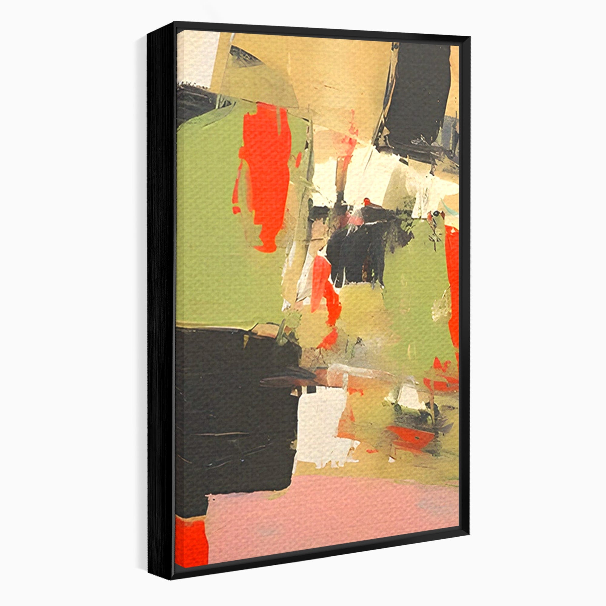 Set 2 Tablouri Canvas Premium LuxCanva® C2-1188, Abstract Contemporan, Abstract, Modern, Arta, Living, Birou, Culori Vibrante
