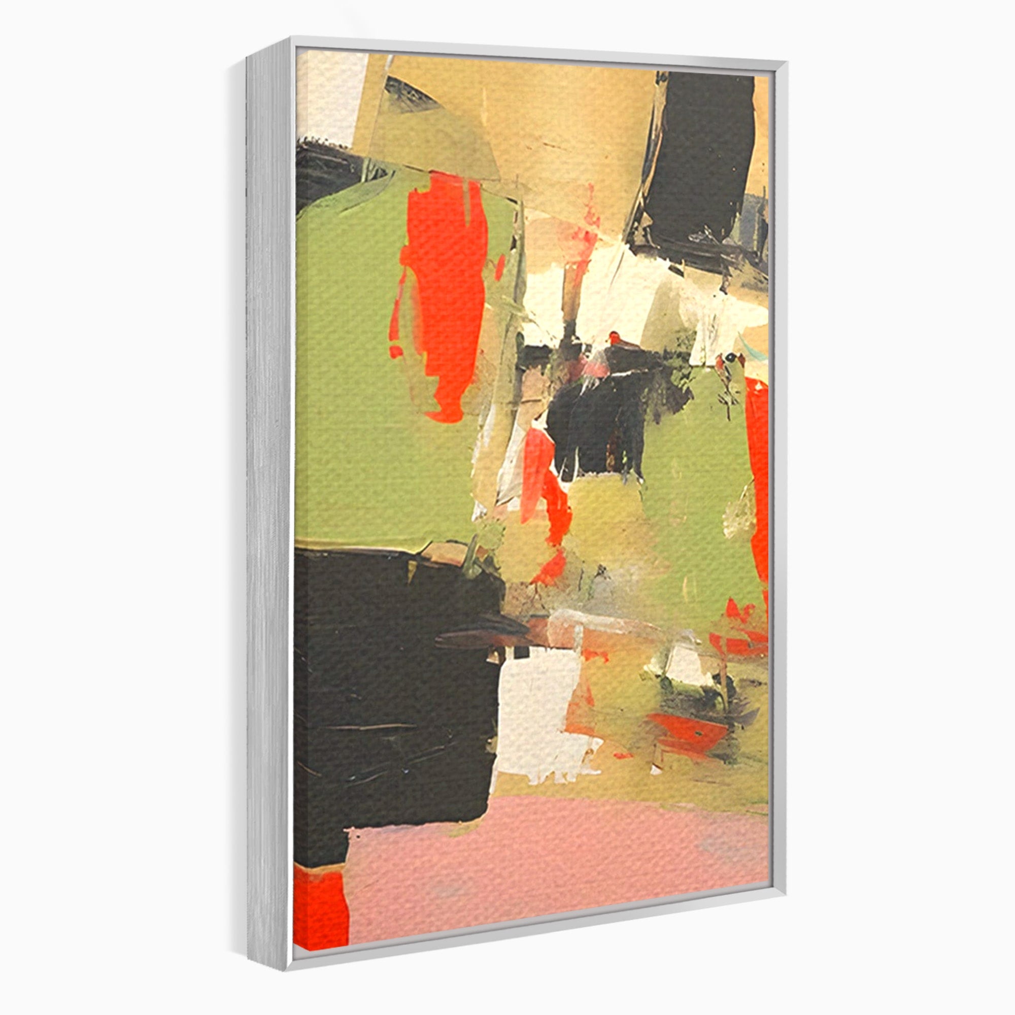 Set 2 Tablouri Canvas Premium LuxCanva® C2-1188, Abstract Contemporan, Abstract, Modern, Arta, Living, Birou, Culori Vibrante