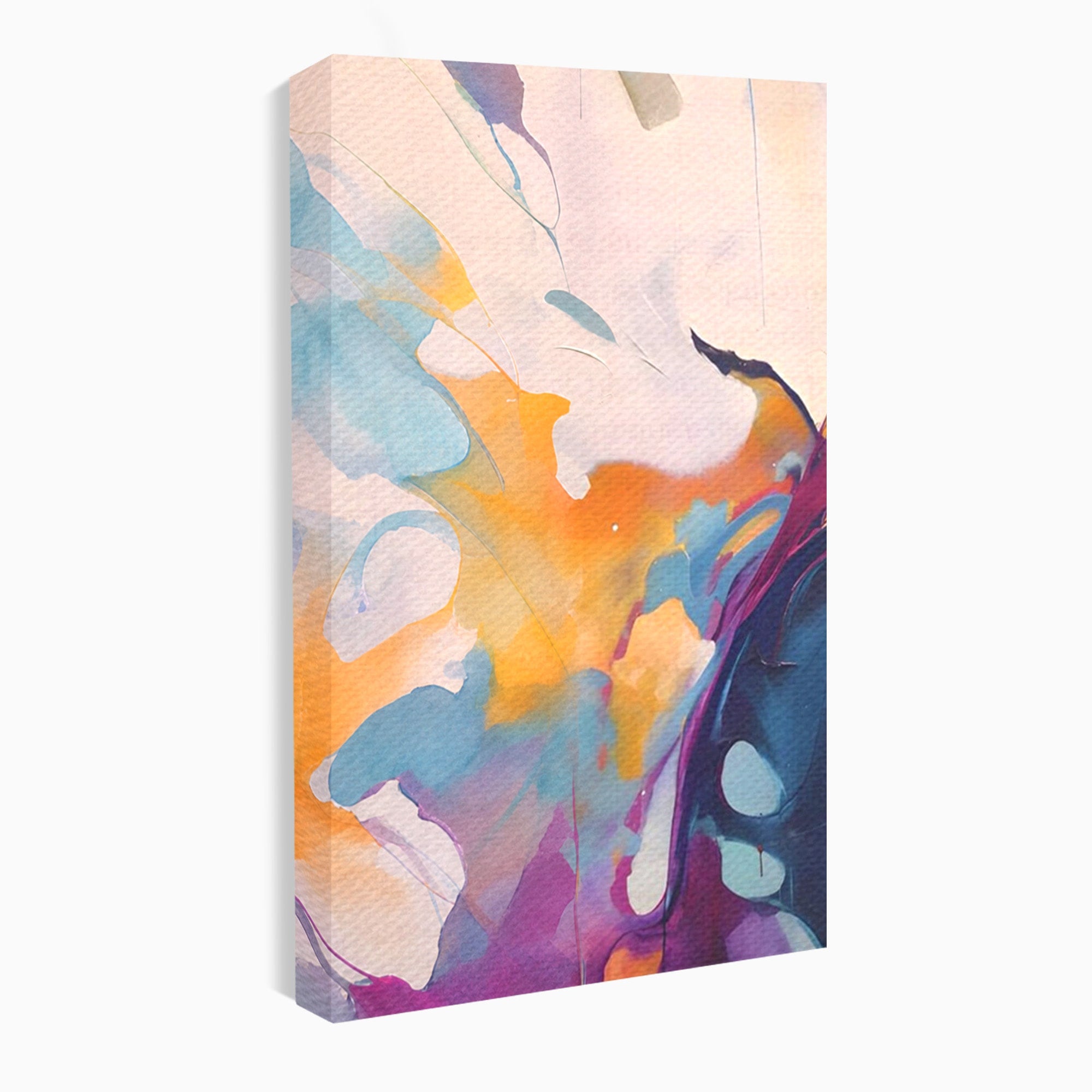 Set 2 Tablouri Canvas Premium LuxCanva® C2-1208, Paint By Katharina Rosnovsky, Relaxare, Living Room, Culori Vibrante