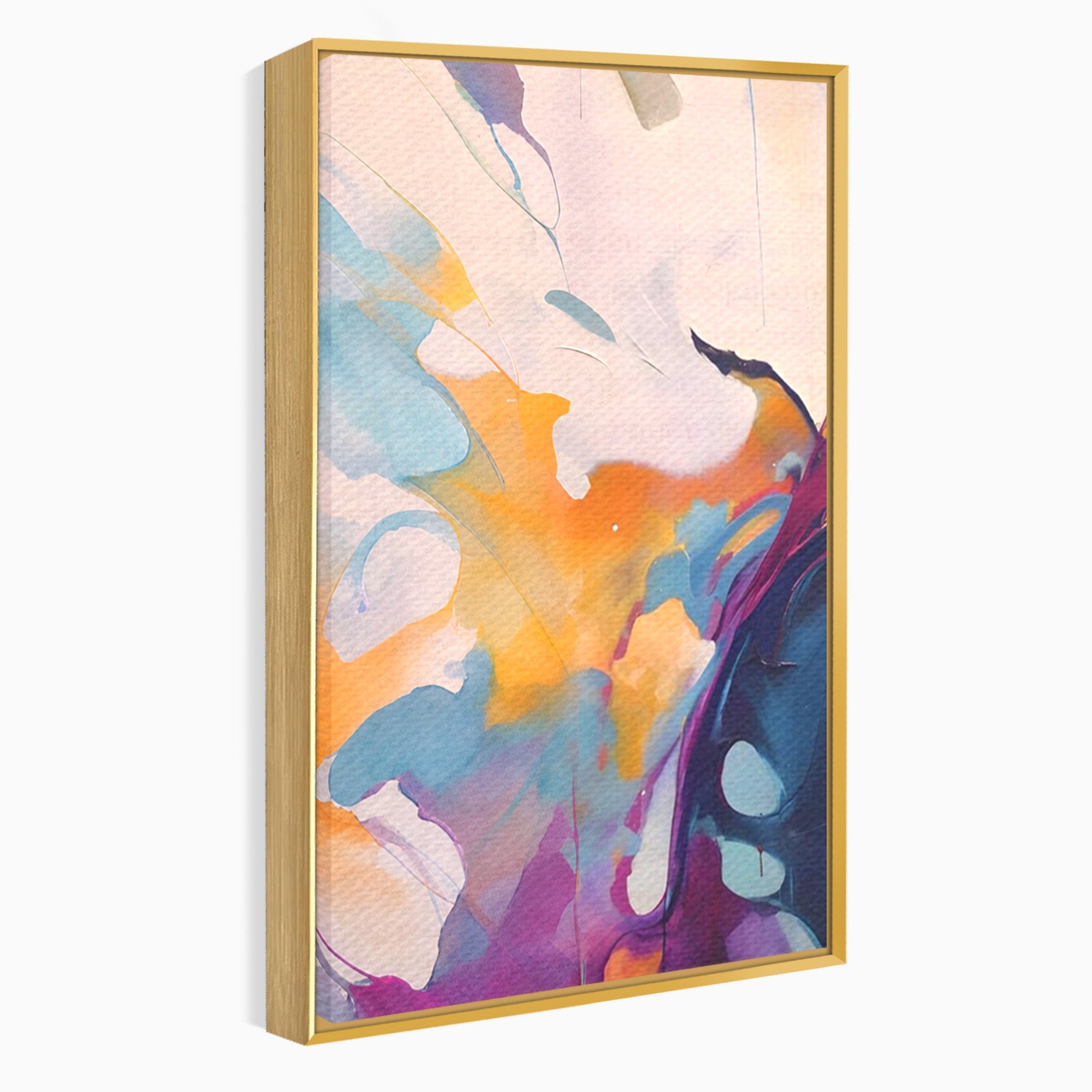 Set 2 Tablouri Canvas Premium LuxCanva® C2-1208, Paint By Katharina Rosnovsky, Relaxare, Living Room, Culori Vibrante