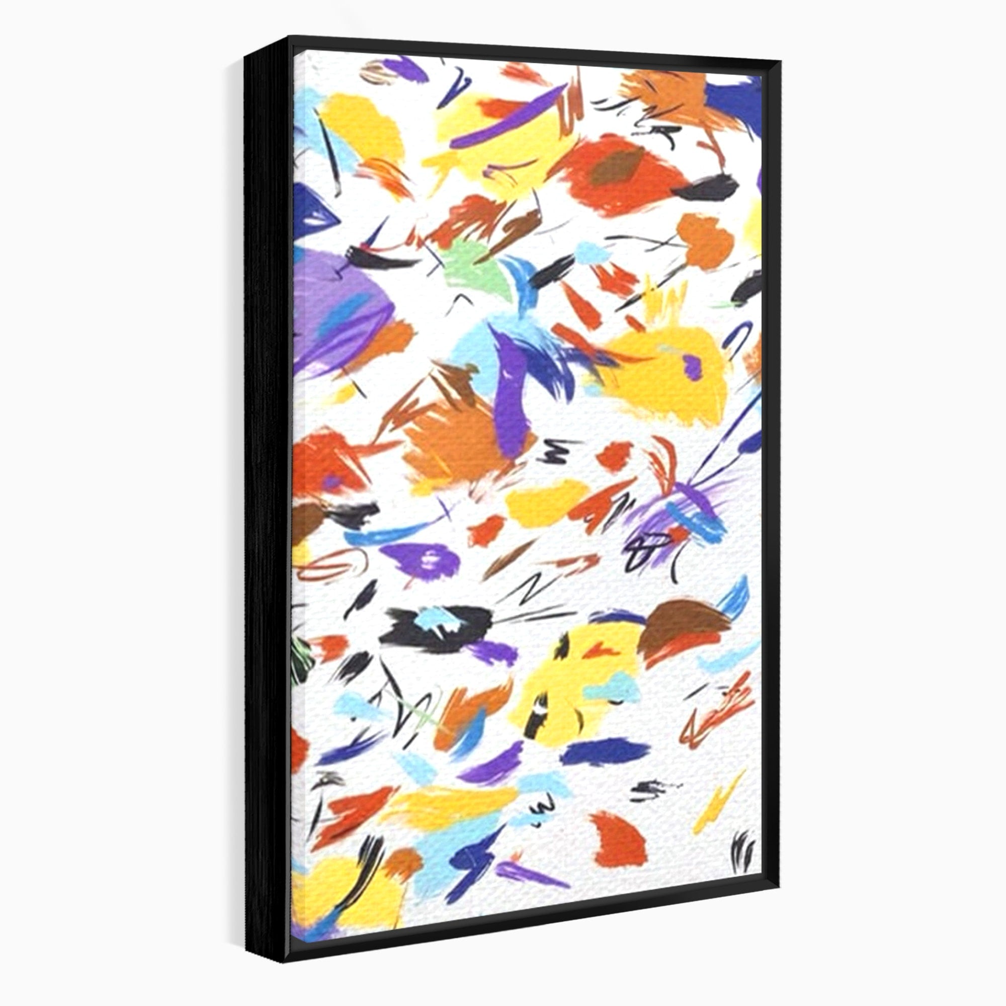 Set 2 Tablouri Canvas Premium LuxCanva® C2-1210, Frunze Cazatoare, Relaxare, Living Room, Culori Vibrante