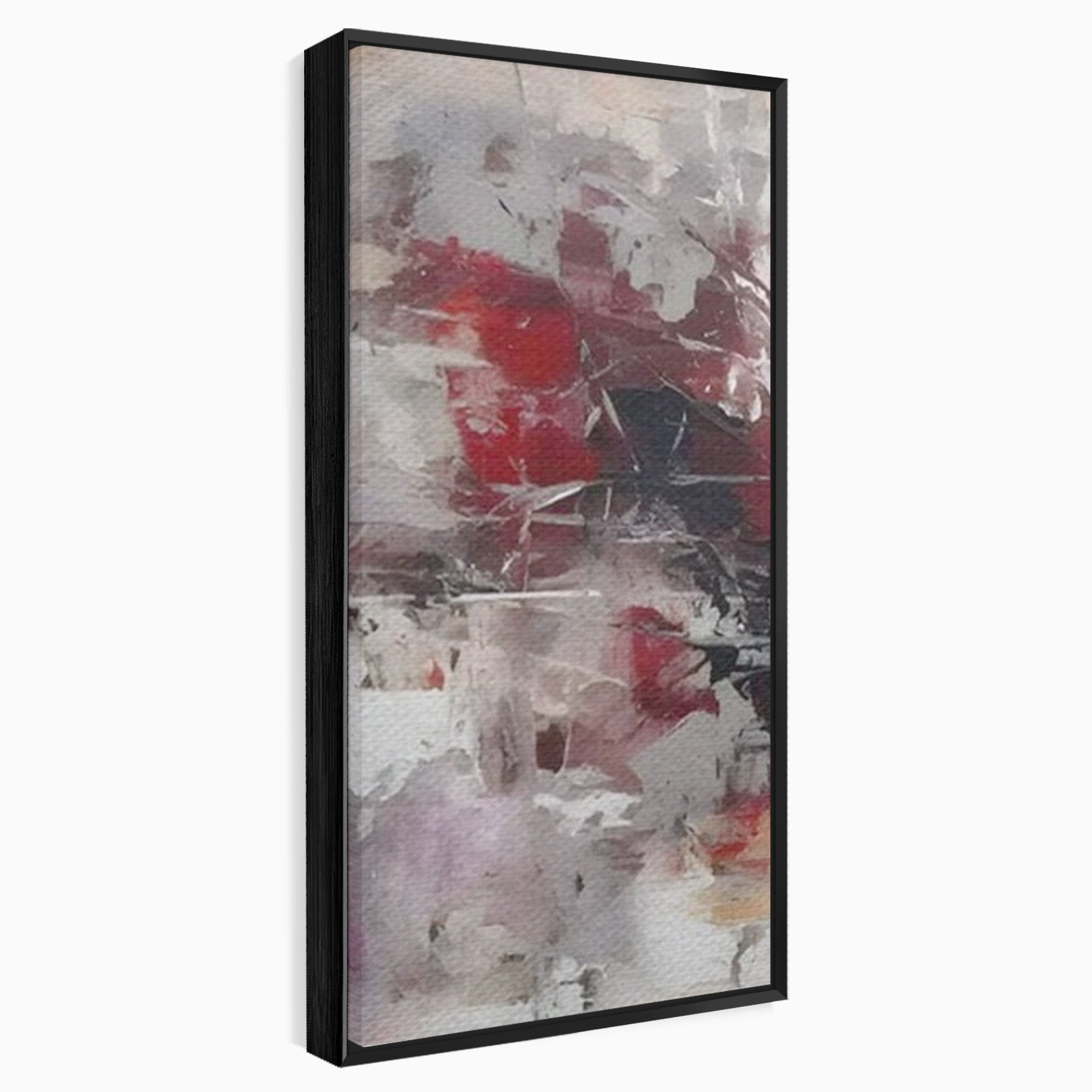 Set 2 Tablouri Canvas Premium LuxCanva® C2-1221, Pete De Culoare Tablou Abstract, Relaxare, Living Room, Culori Vibrante