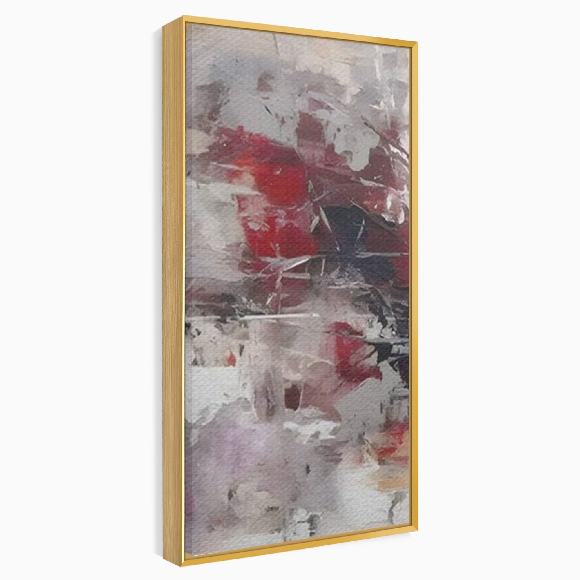 Set 2 Tablouri Canvas Premium LuxCanva® C2-1221, Pete De Culoare Tablou Abstract, Relaxare, Living Room, Culori Vibrante
