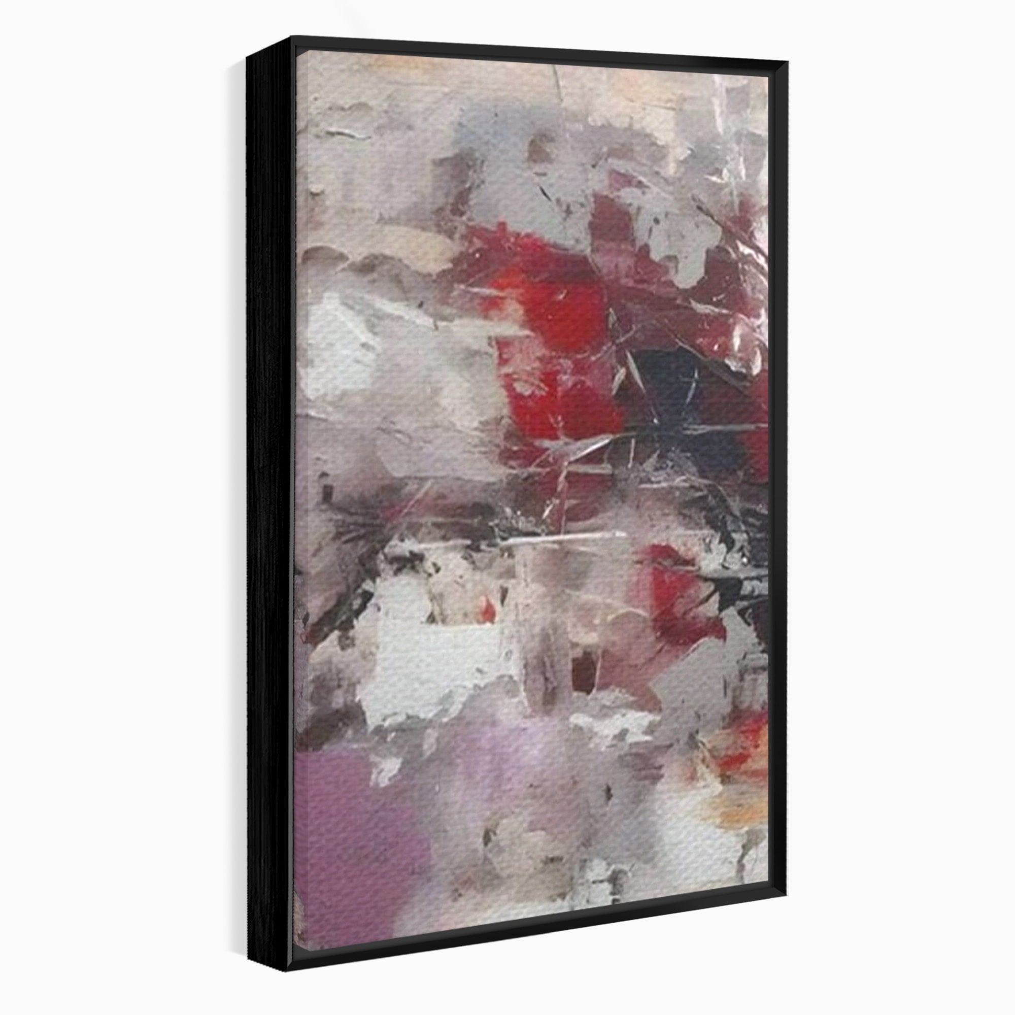 Set 2 Tablouri Canvas Premium LuxCanva® C2-1221, Pete De Culoare Tablou Abstract, Relaxare, Living Room, Culori Vibrante
