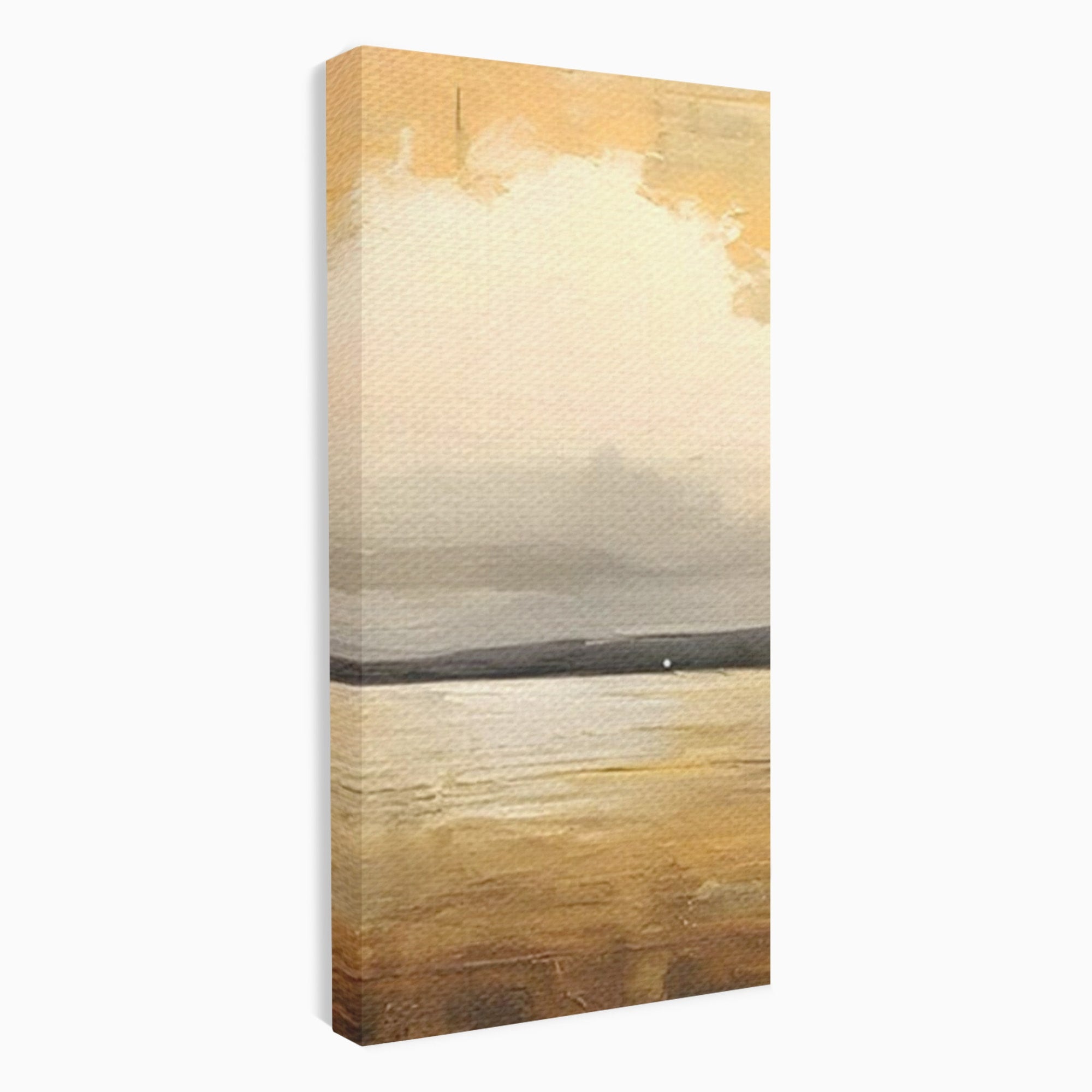 Set 2 Tablouri Canvas Premium LuxCanva® C2-1230, Sunset On The Lake, Relaxare, Living Room, Culori Vibrante