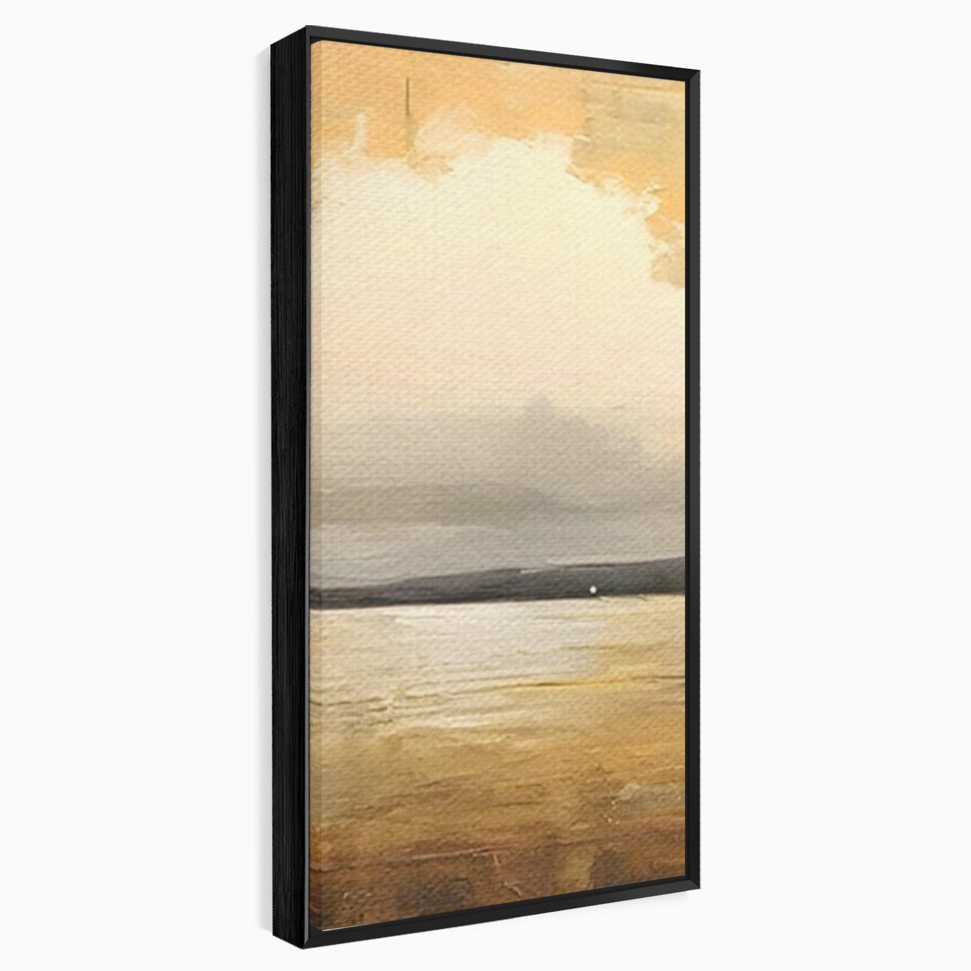 Set 2 Tablouri Canvas Premium LuxCanva® C2-1230, Sunset On The Lake, Relaxare, Living Room, Culori Vibrante
