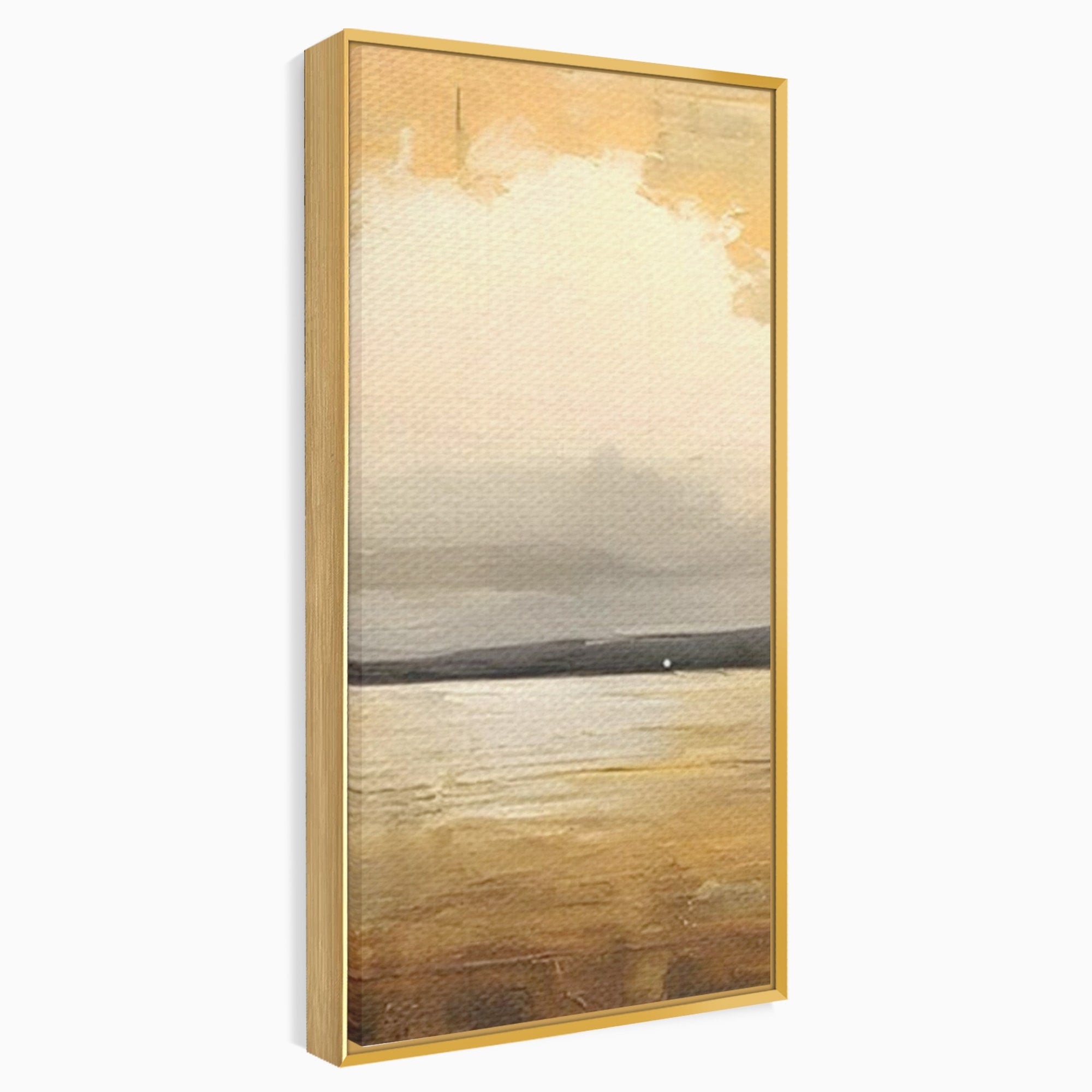 Set 2 Tablouri Canvas Premium LuxCanva® C2-1230, Sunset On The Lake, Relaxare, Living Room, Culori Vibrante