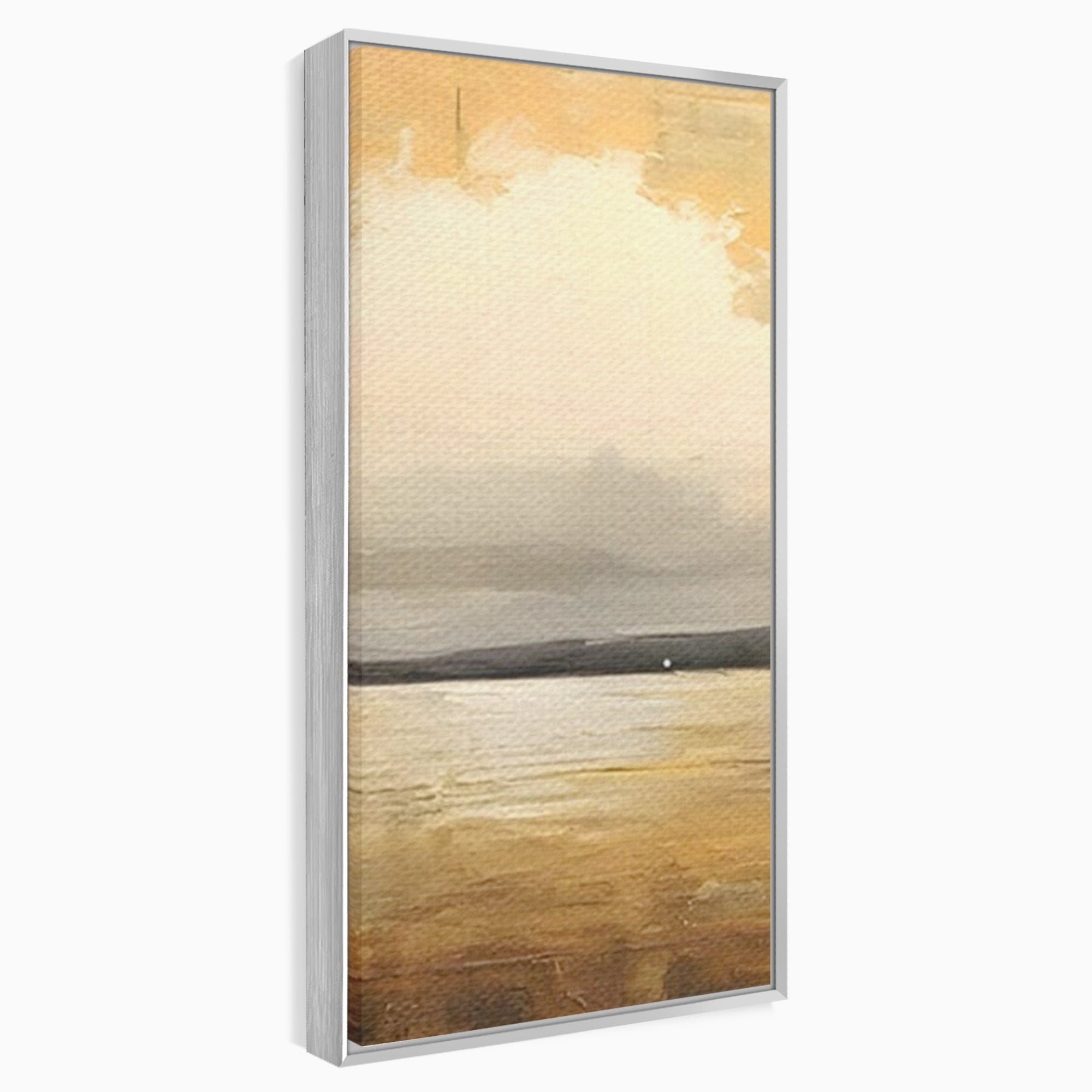 Set 2 Tablouri Canvas Premium LuxCanva® C2-1230, Sunset On The Lake, Relaxare, Living Room, Culori Vibrante
