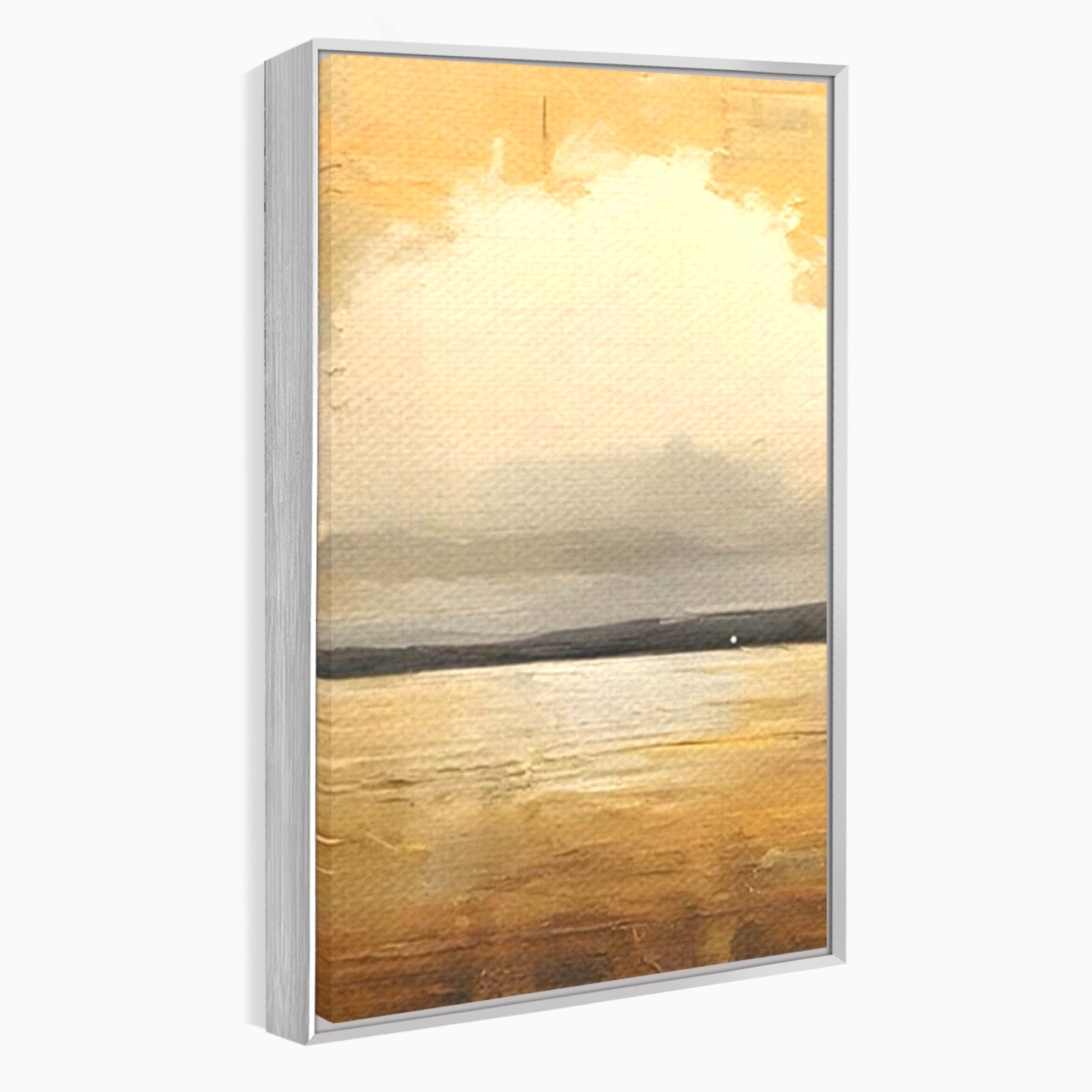 Set 2 Tablouri Canvas Premium LuxCanva® C2-1230, Sunset On The Lake, Relaxare, Living Room, Culori Vibrante