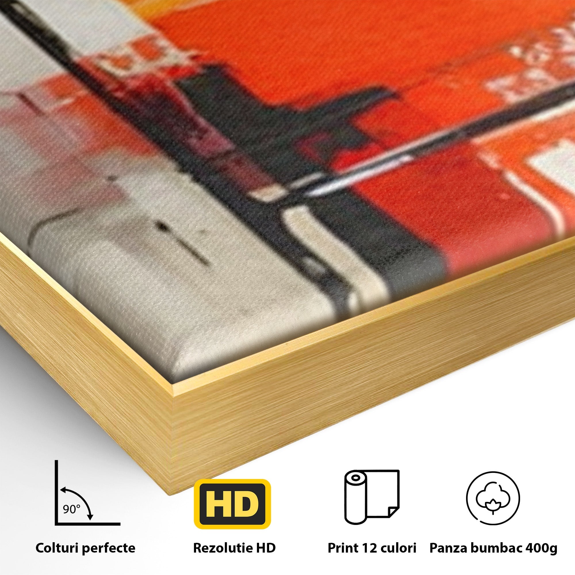 Set 2 Tablouri Canvas Premium LuxCanva® C2-1240, Relaxare, Living Room, Culori Vibrante