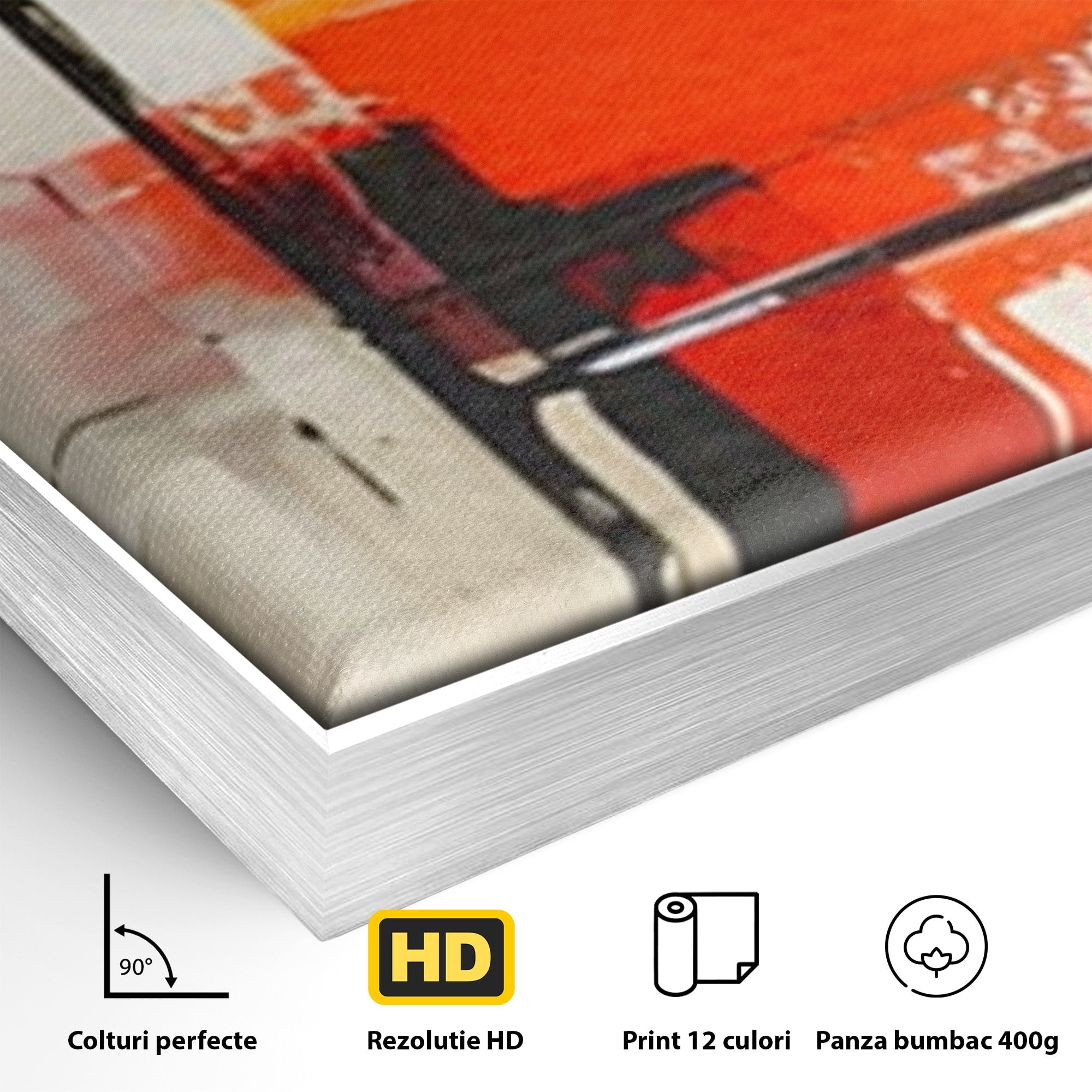 Set 2 Tablouri Canvas Premium LuxCanva® C2-1240, Relaxare, Living Room, Culori Vibrante